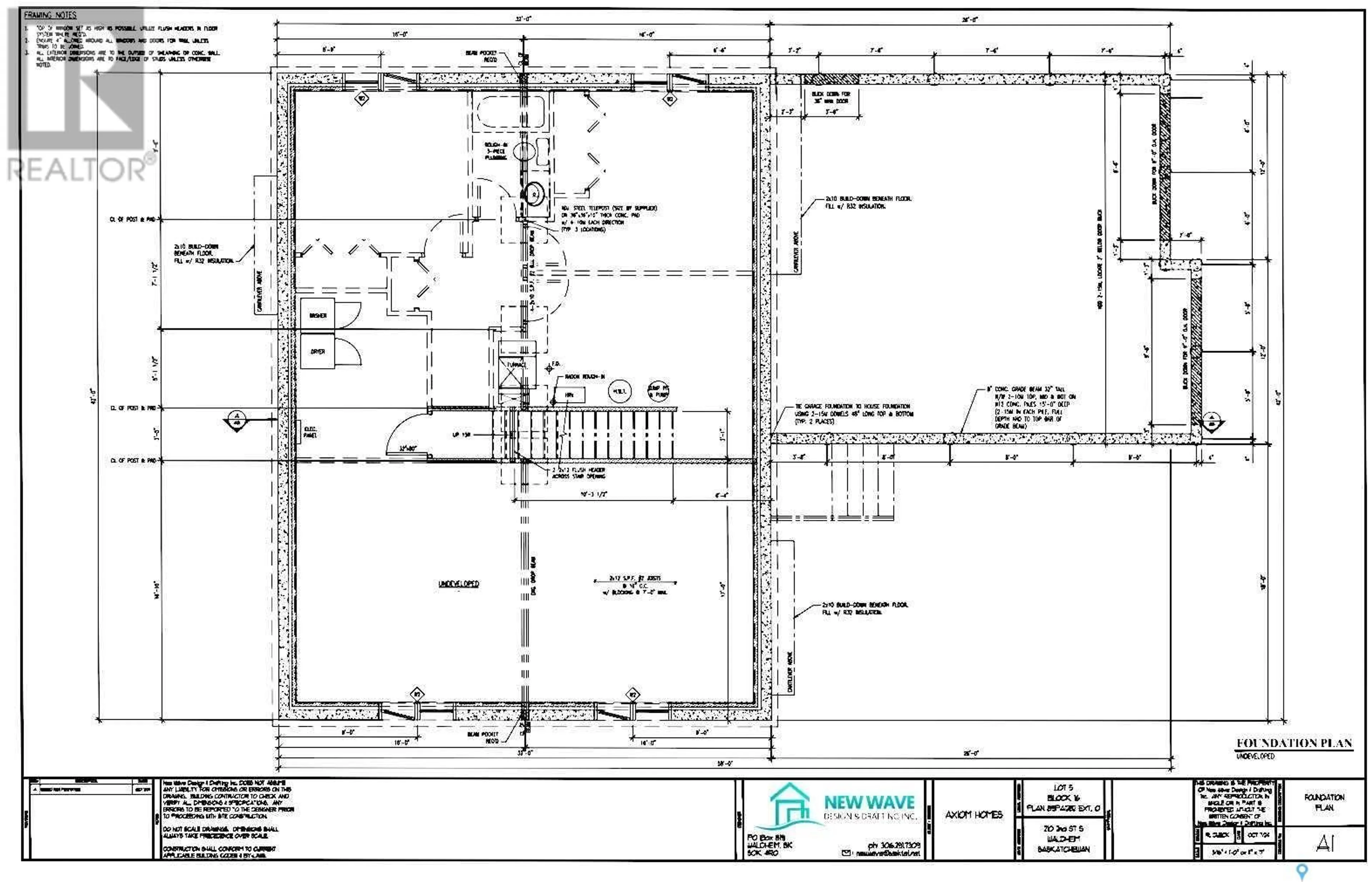Floor plan for 210 2ND AVENUE S, Waldheim Saskatchewan S0K4R0