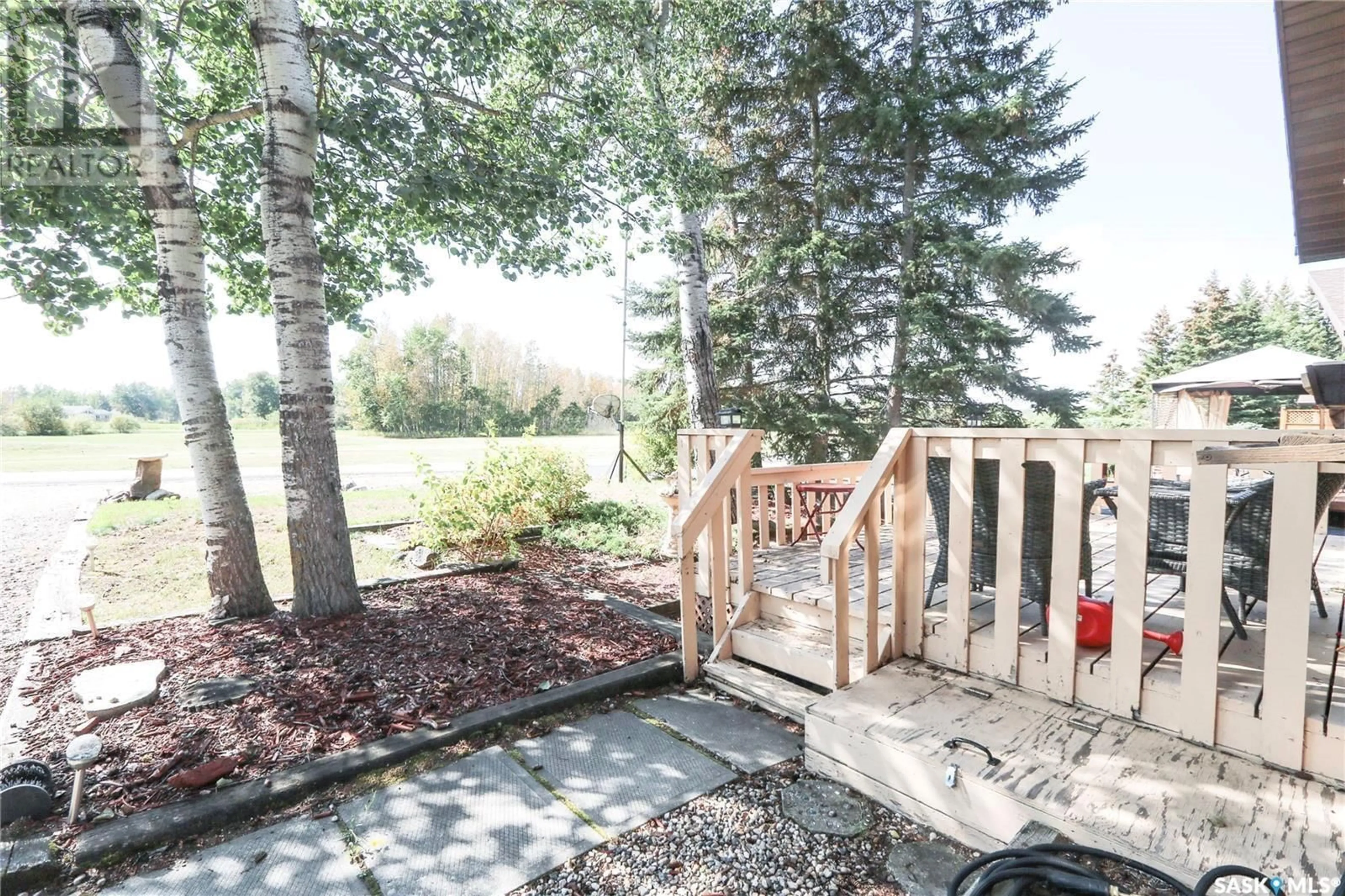 Patio, forest/trees view for 141 PEBBLE BEACH ROAD, Good Lake Rm No. 274 Saskatchewan S0A3V0