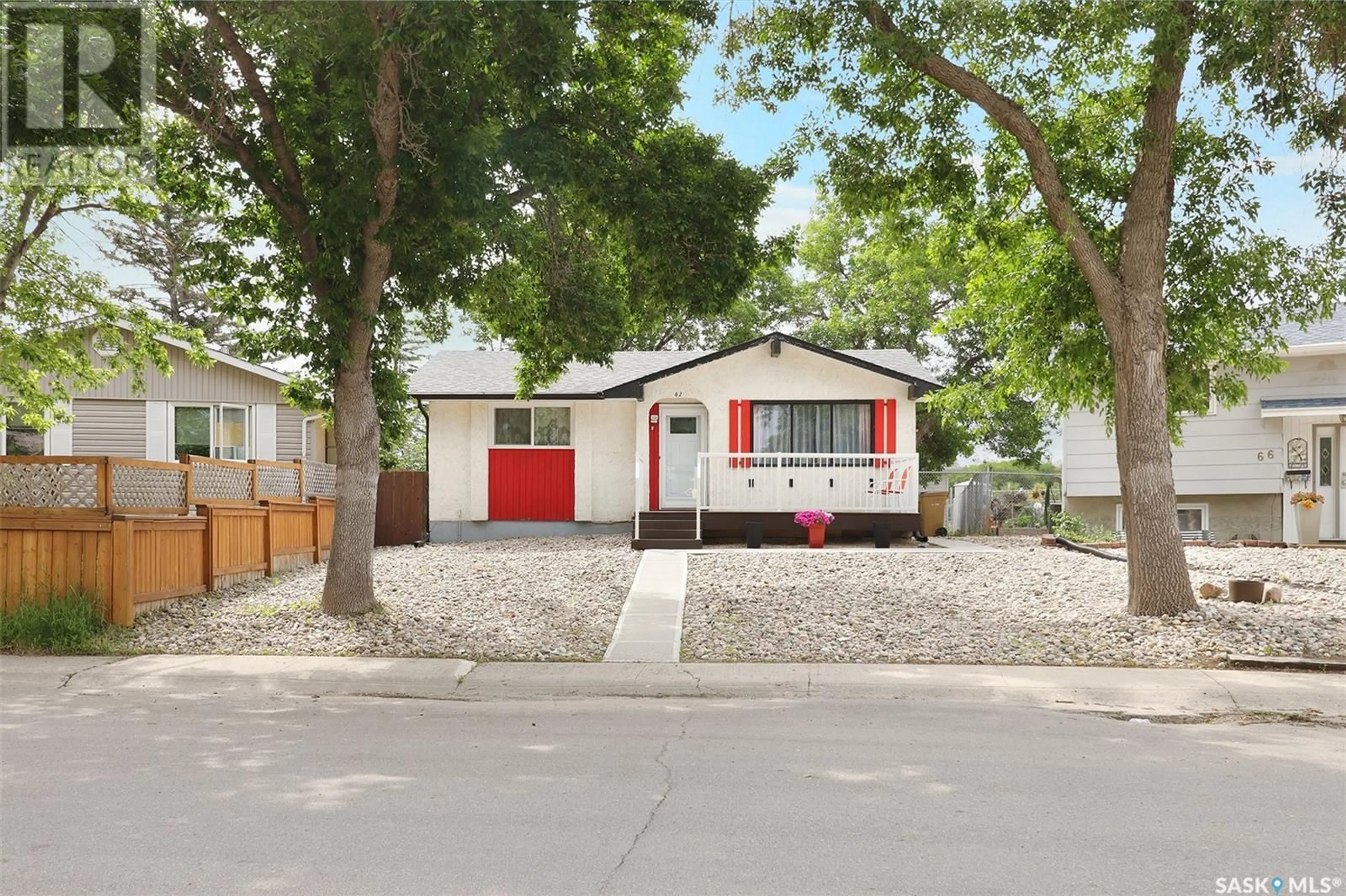 Home with vinyl exterior material, street for 62 TRUDELLE CRESCENT, Regina Saskatchewan S4T6T3