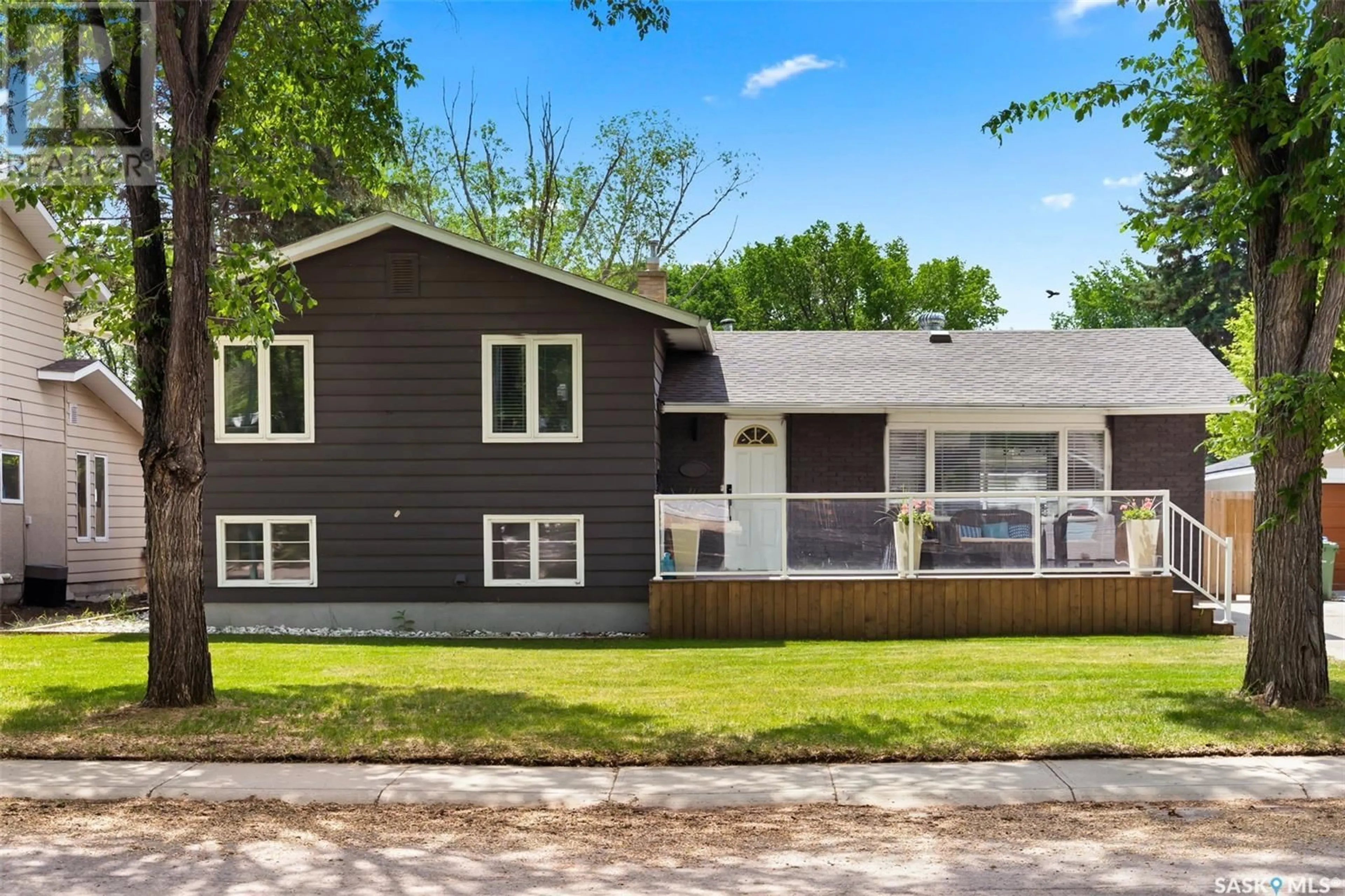 Home with vinyl exterior material, street for 1444 SHANNON ROAD, Regina Saskatchewan S4S5L5