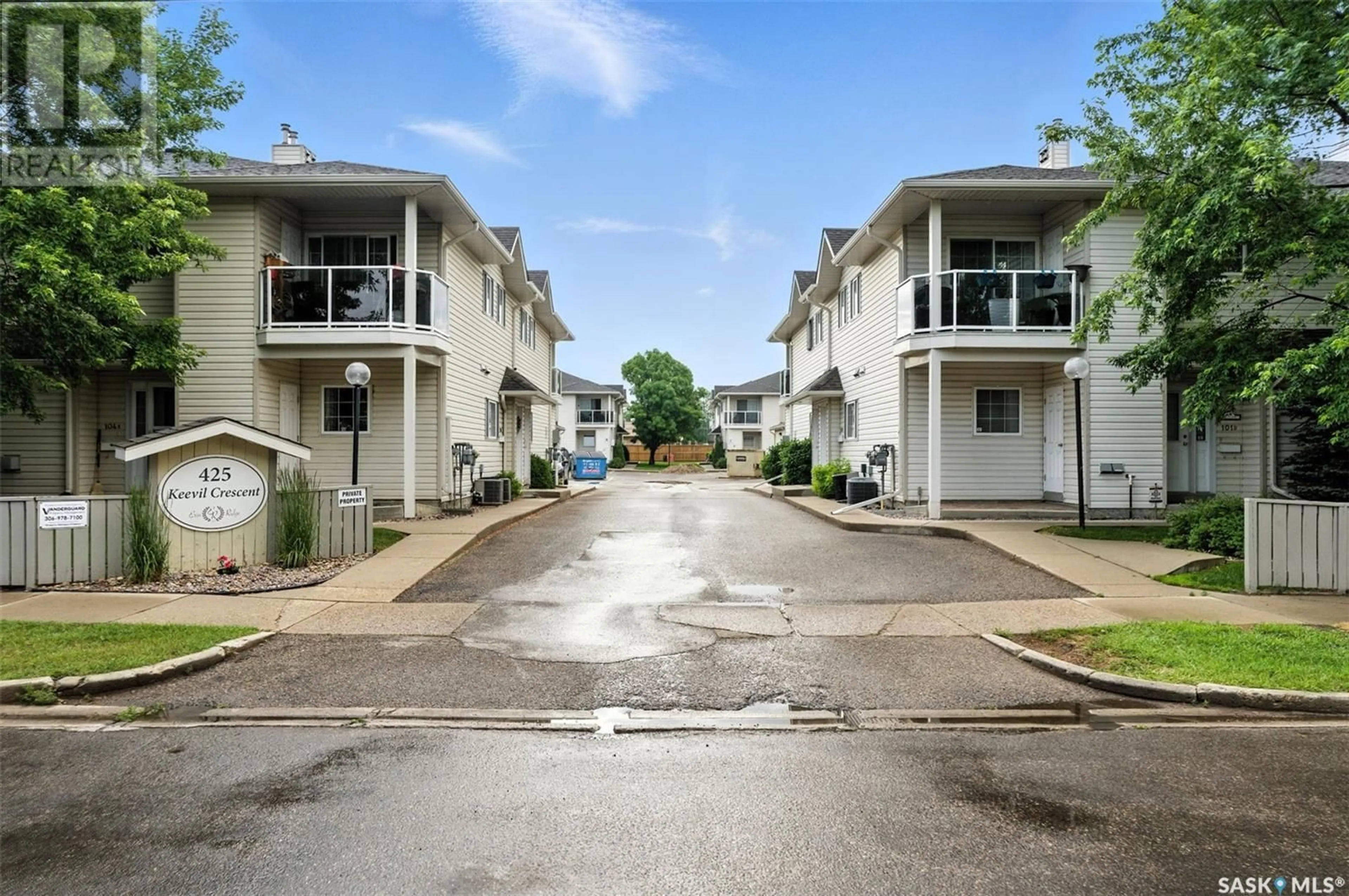 Patio, street for 103C - 425 KEEVIL CRESCENT, Saskatoon Saskatchewan S7N4R9