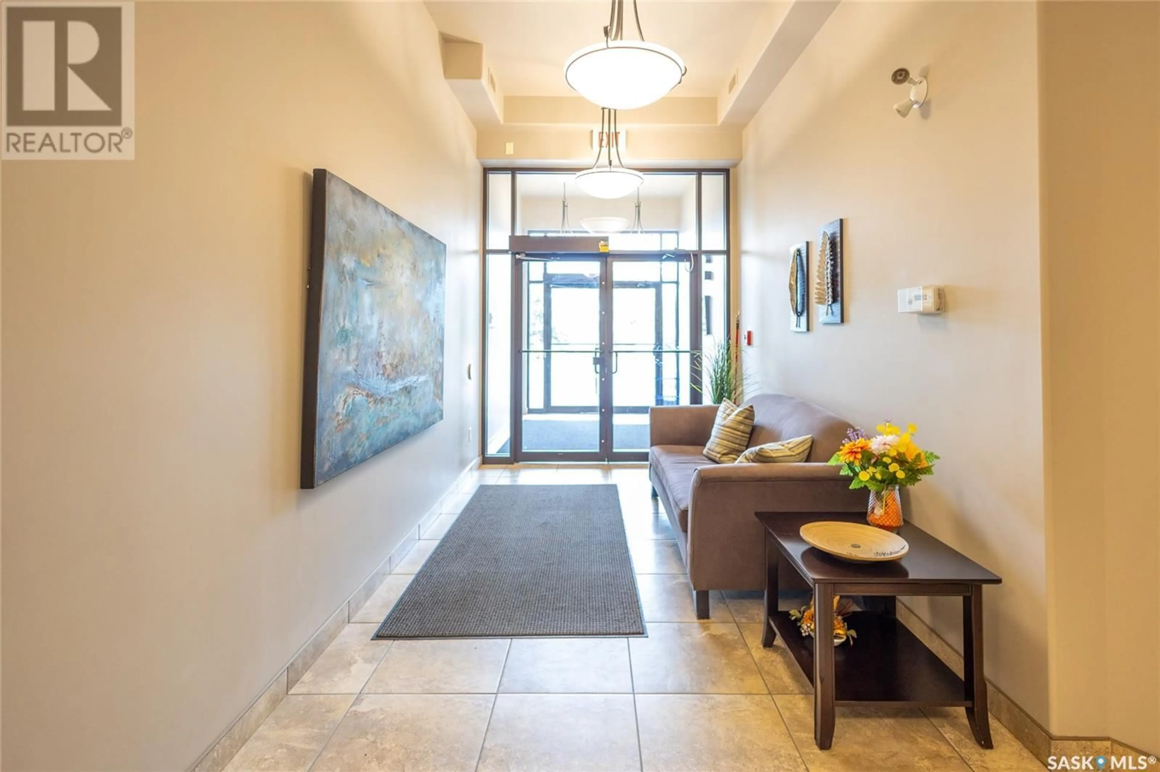Indoor foyer for 210 - 2730 MAIN STREET, Saskatoon Saskatchewan S7J0M3