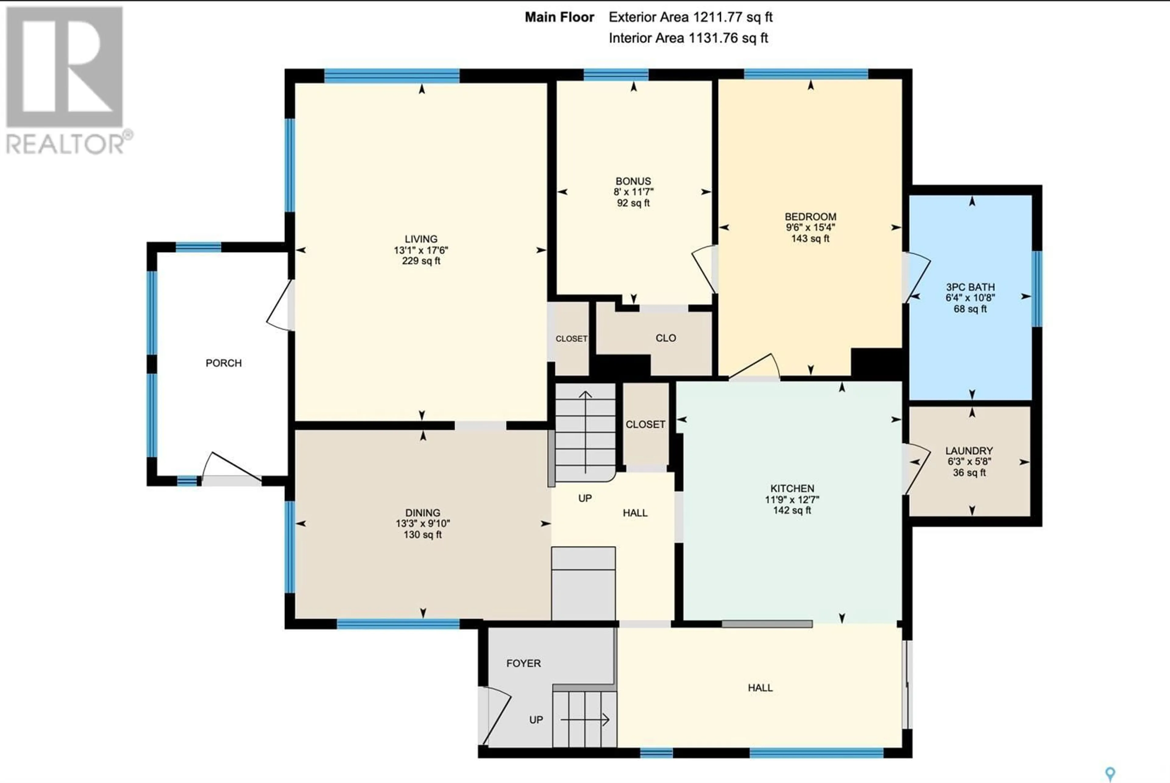 Floor plan for 28 3RD AVENUE, Swift Current Saskatchewan S9H2G2