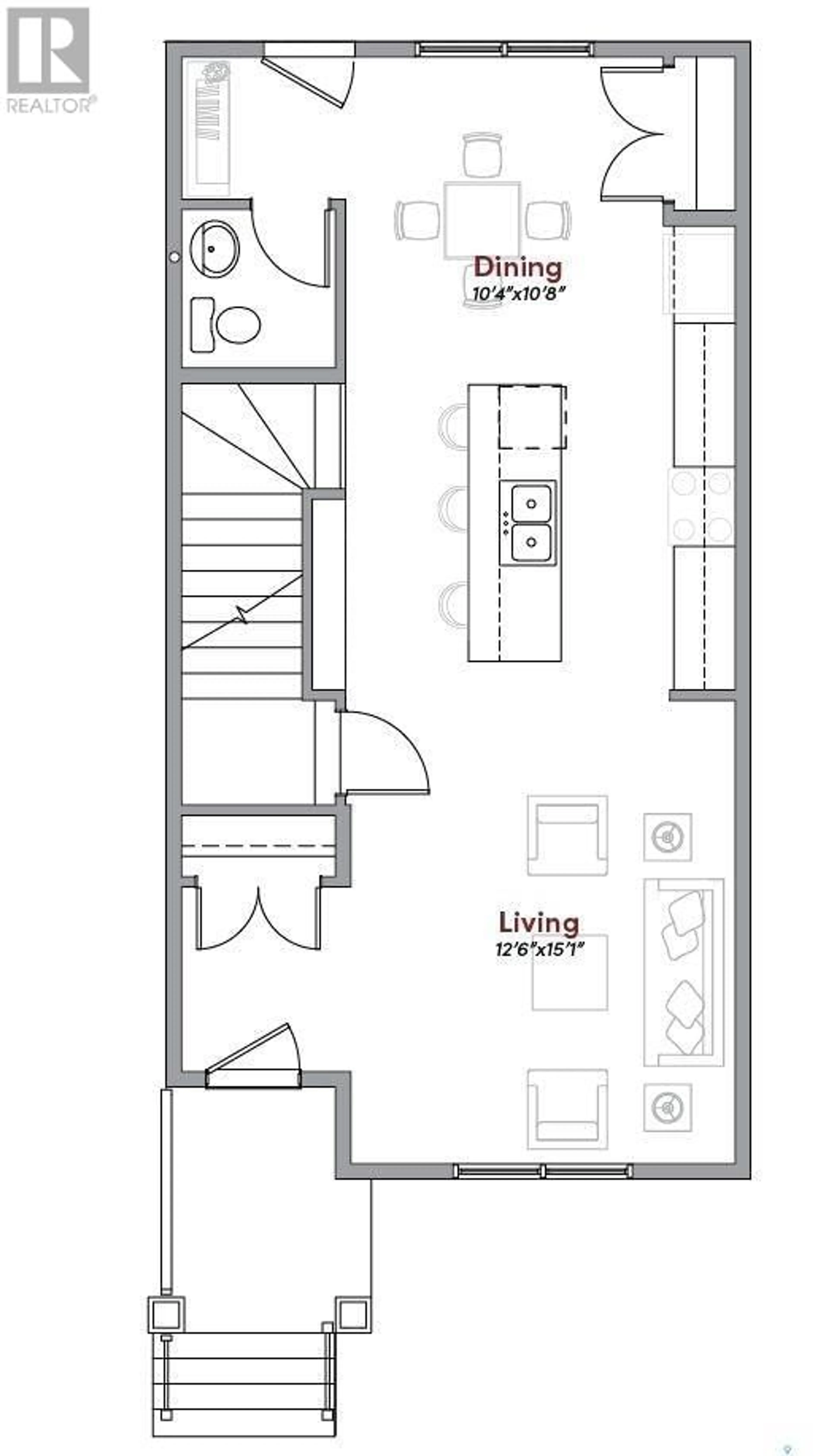 Floor plan for 3320 FAVEL DRIVE, Regina Saskatchewan S4V4A9
