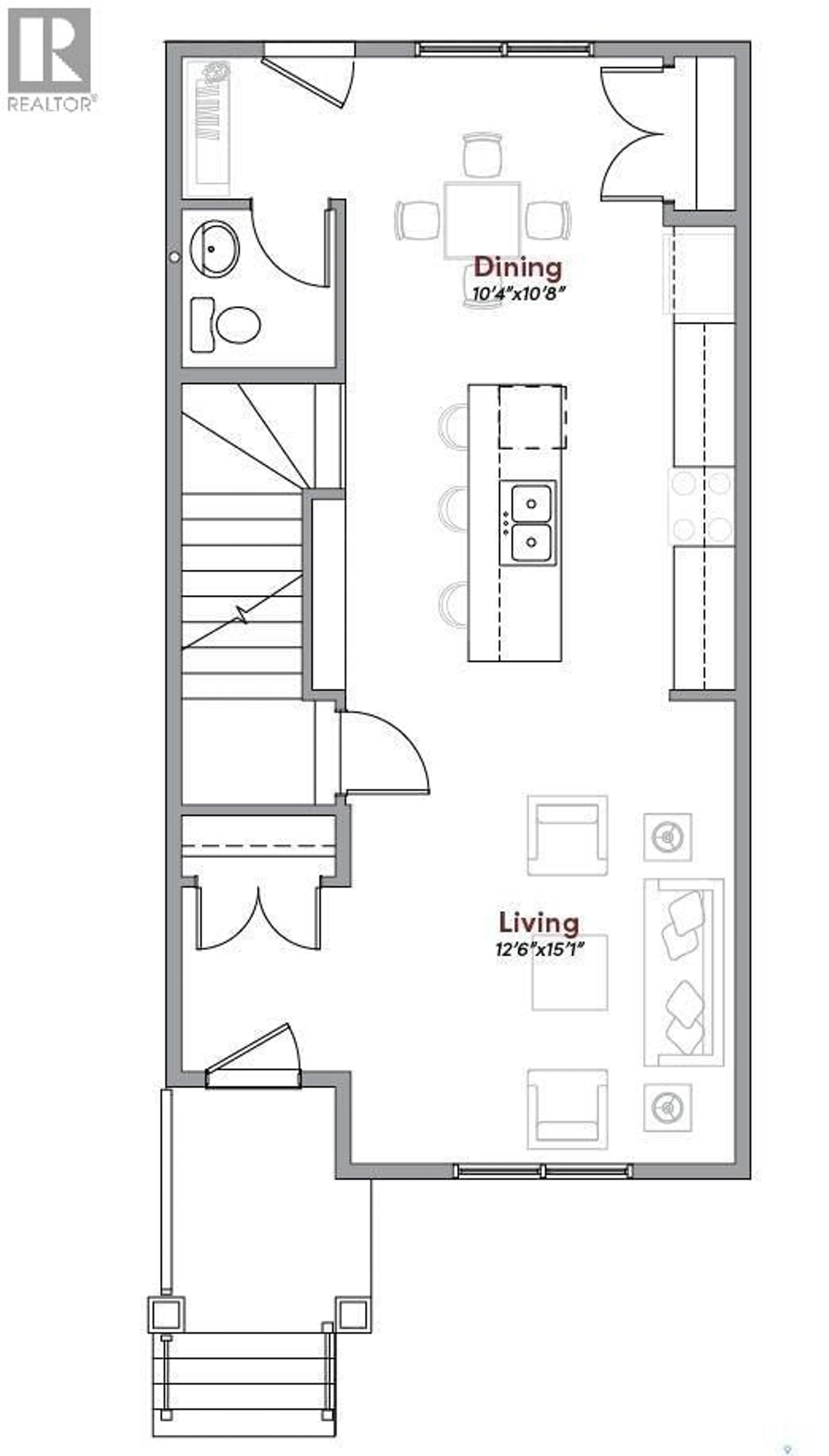 Floor plan for 3320 FAVEL DRIVE, Regina Saskatchewan S4V4A9