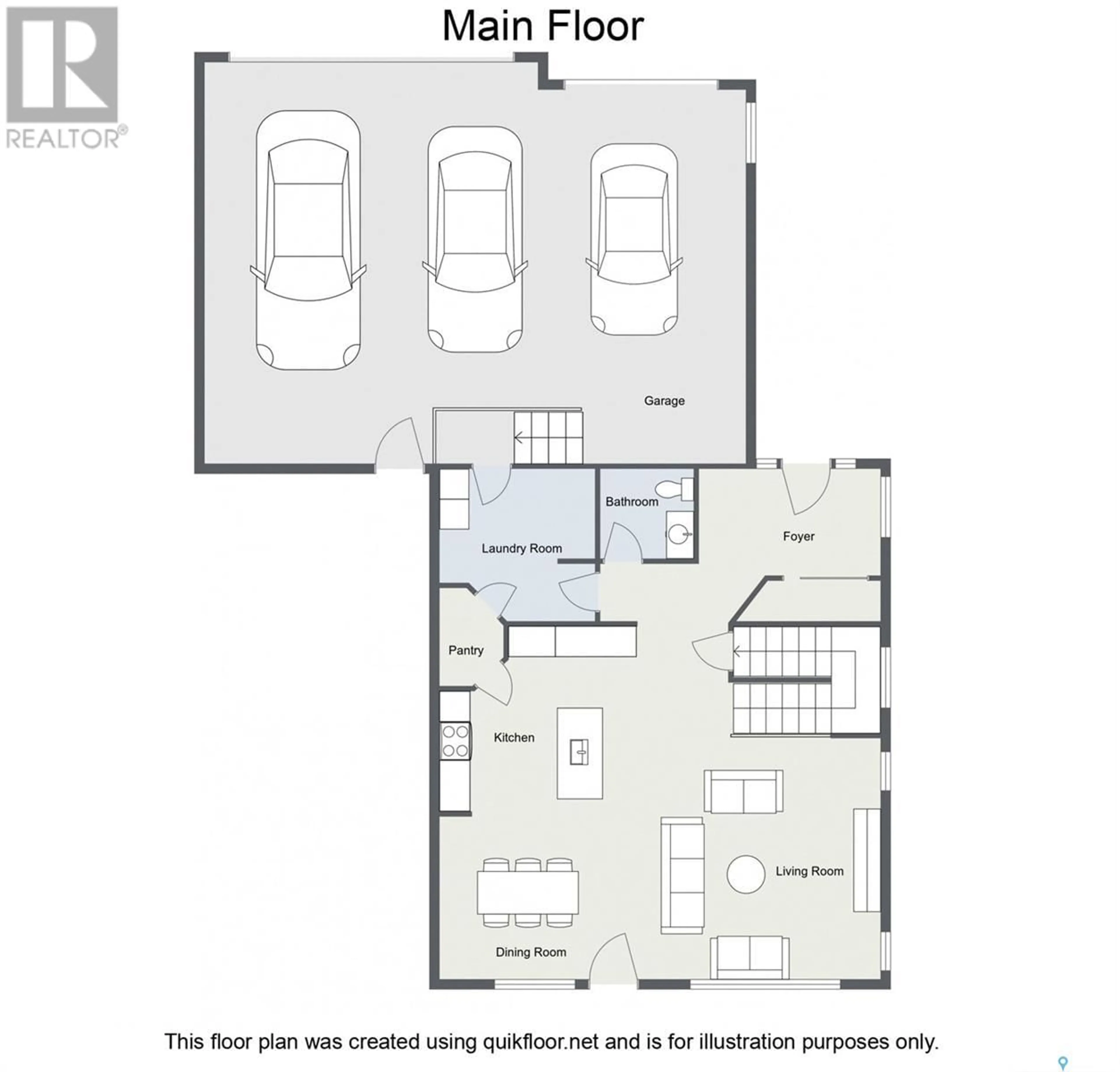 Floor plan for 275 COWAN CRESCENT, Martensville Saskatchewan S0K2T1