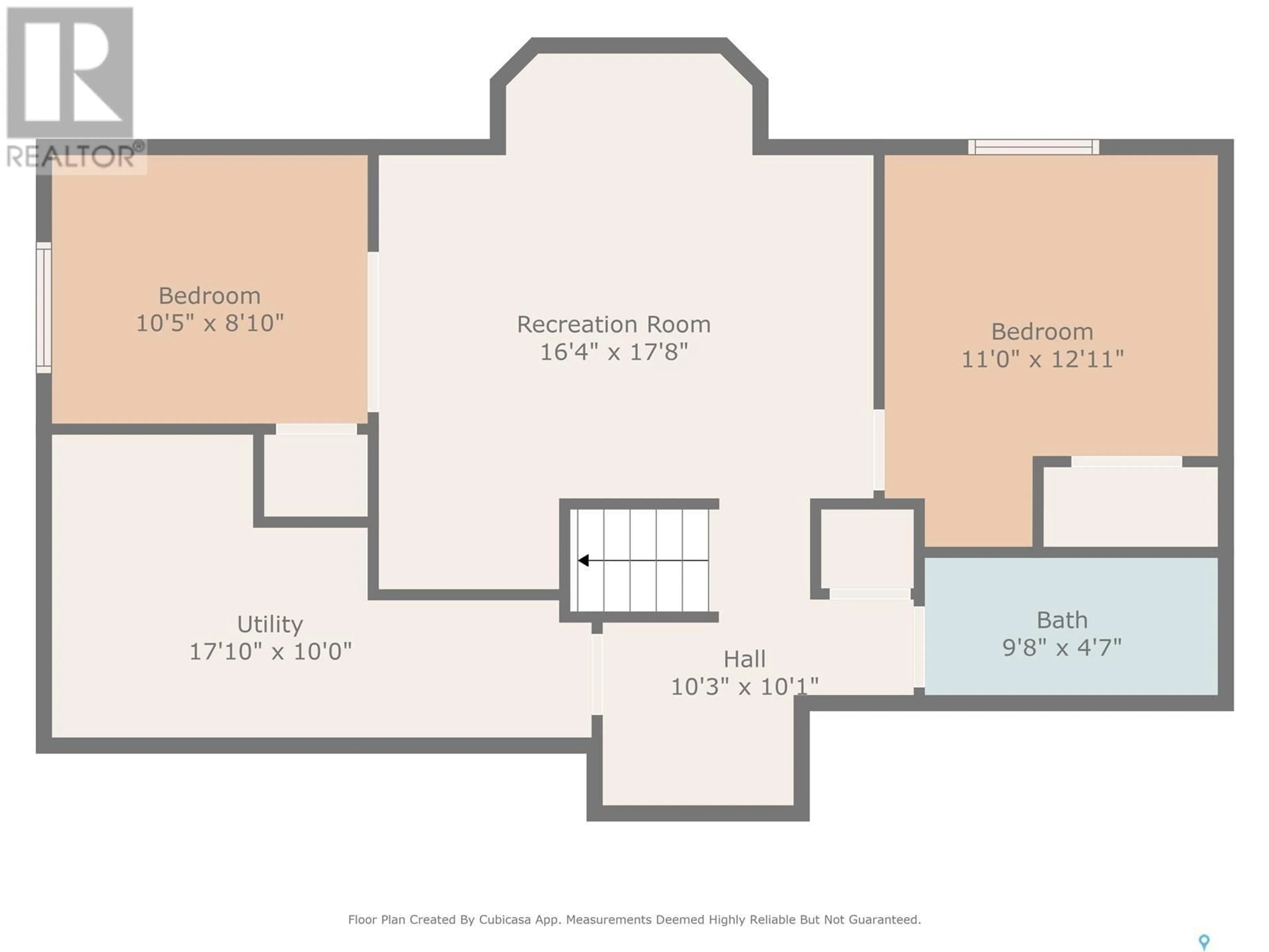 Floor plan for 614 BEECHMONT COURT, Saskatoon Saskatchewan S7V1C9