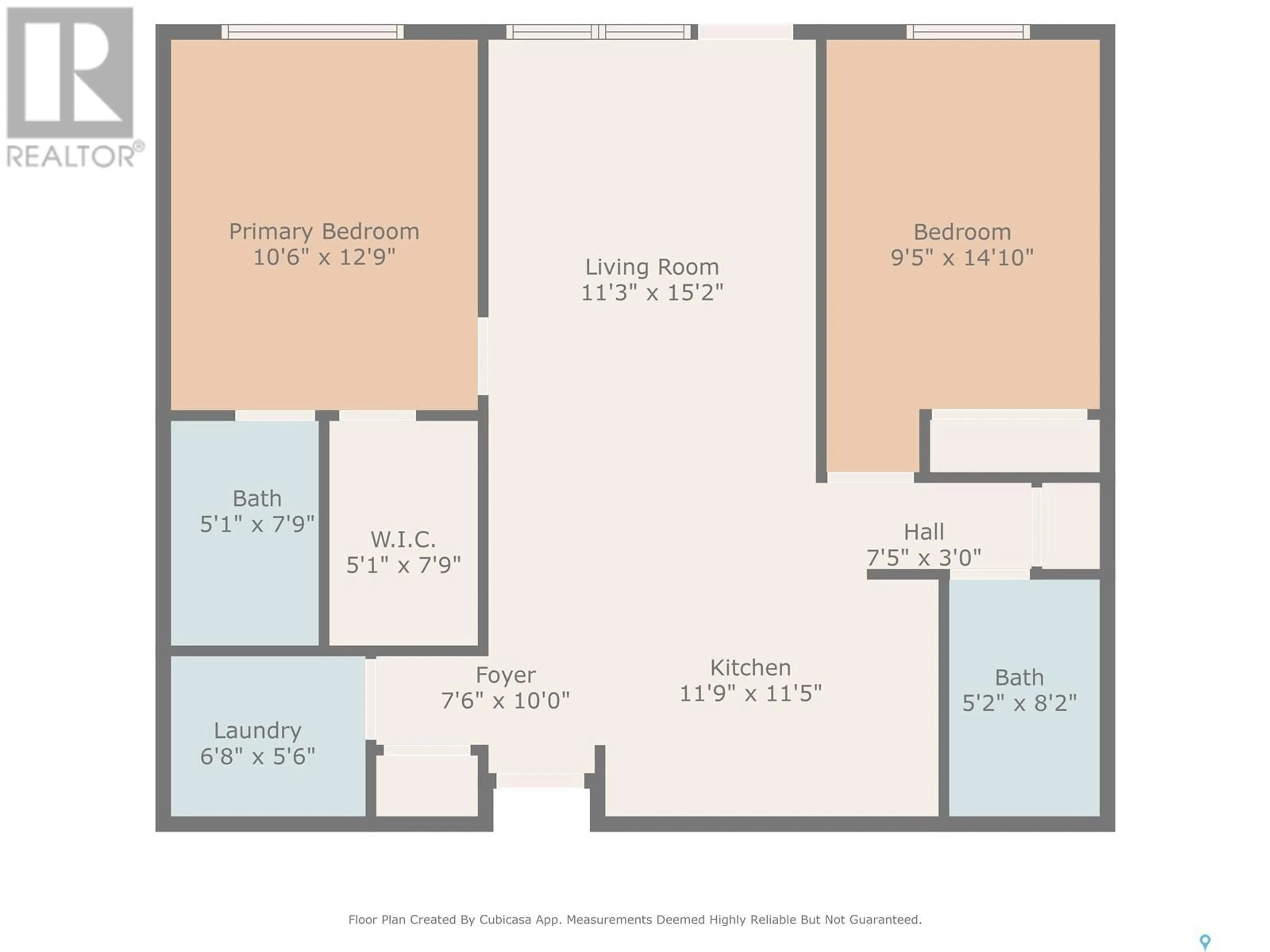 Floor plan for 121 - 325 WILLOWGROVE CRESCENT, Saskatoon Saskatchewan S7W0R1