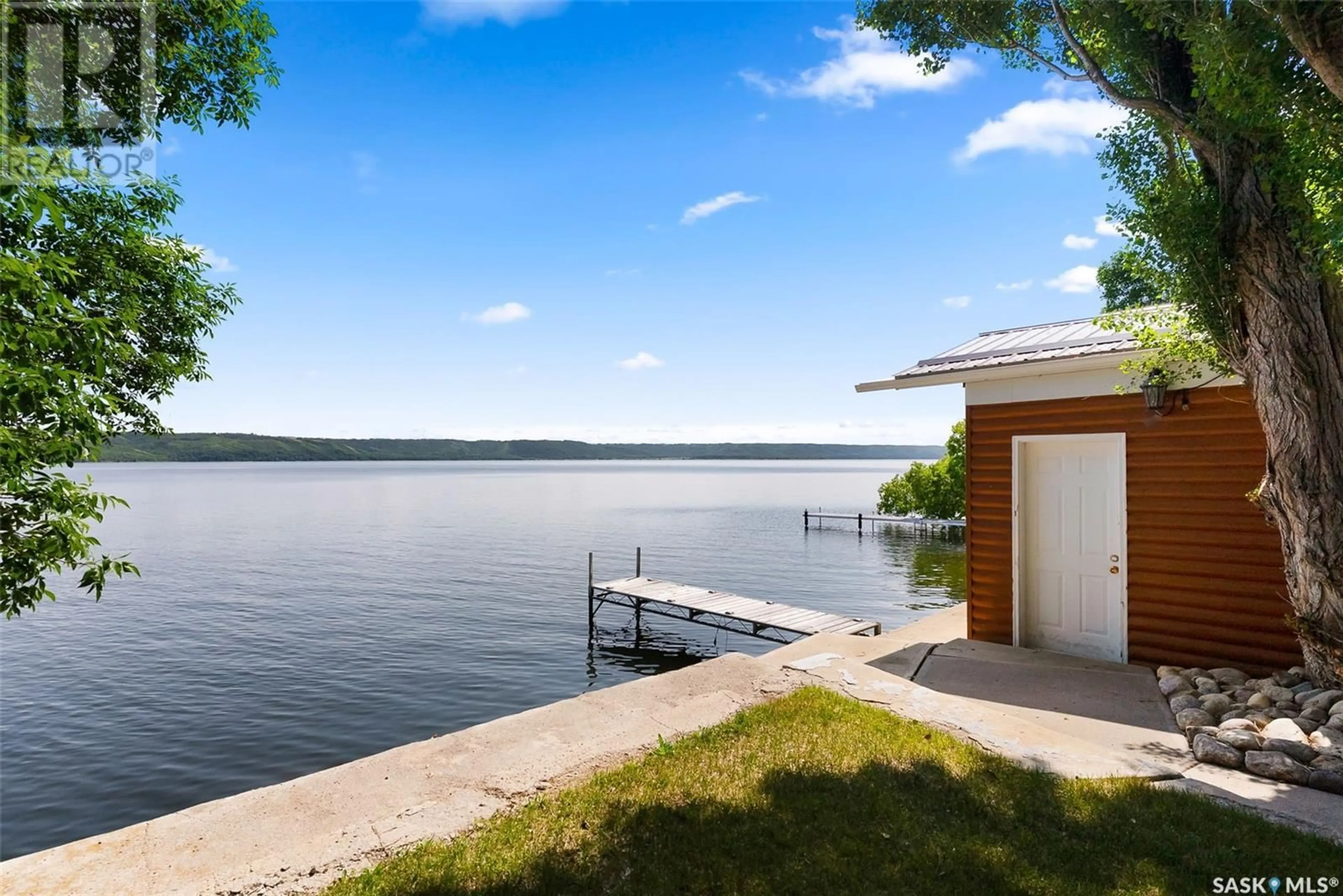 Patio, water/lake/river/ocean view for 304 PASQUA LAKE ROAD, North Qu'Appelle Rm No. 187 Saskatchewan S0G1S0