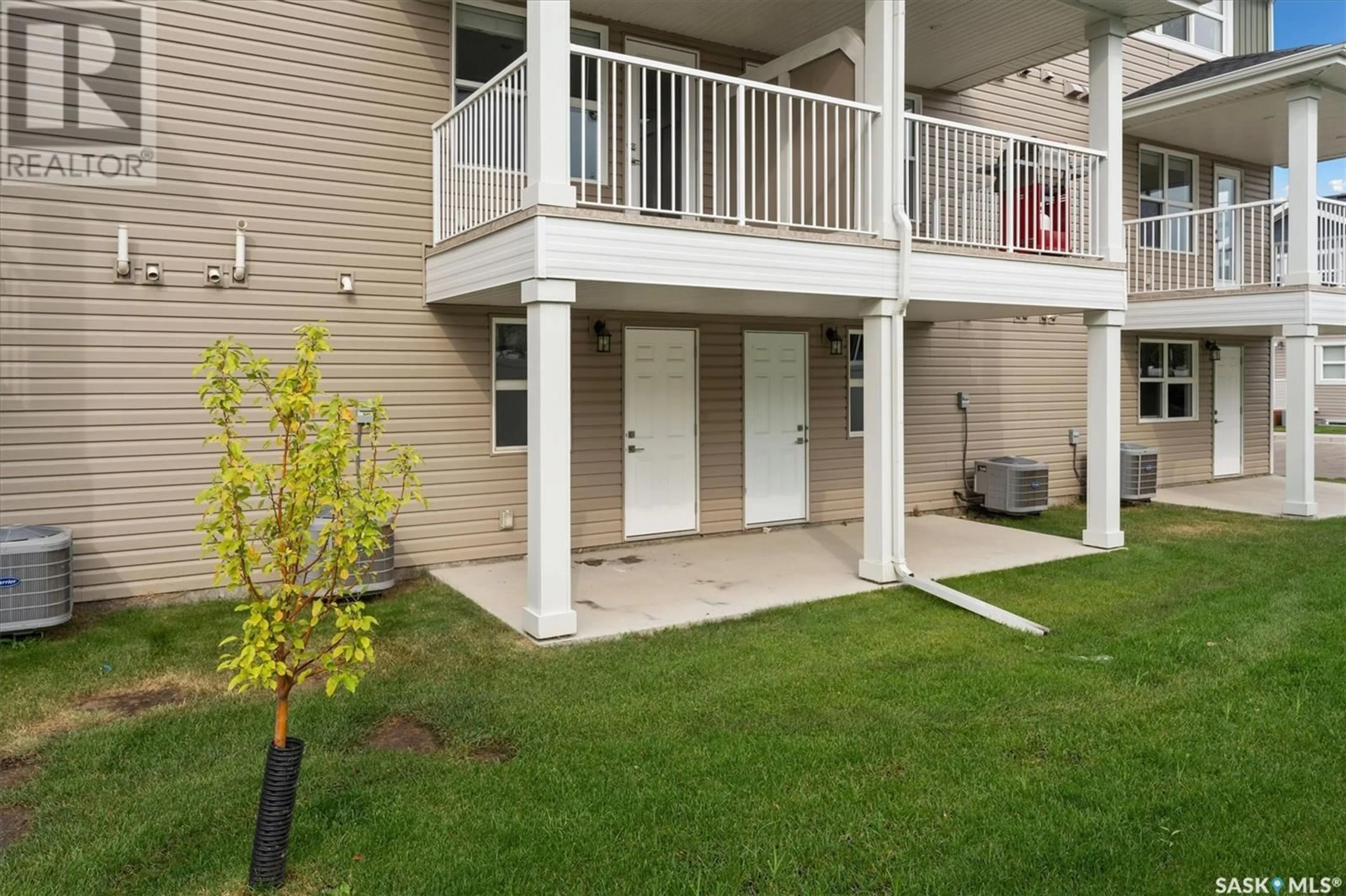 Patio, water/lake/river/ocean view for 229 1220 PRINGLE WAY, Saskatoon Saskatchewan S7T0X5