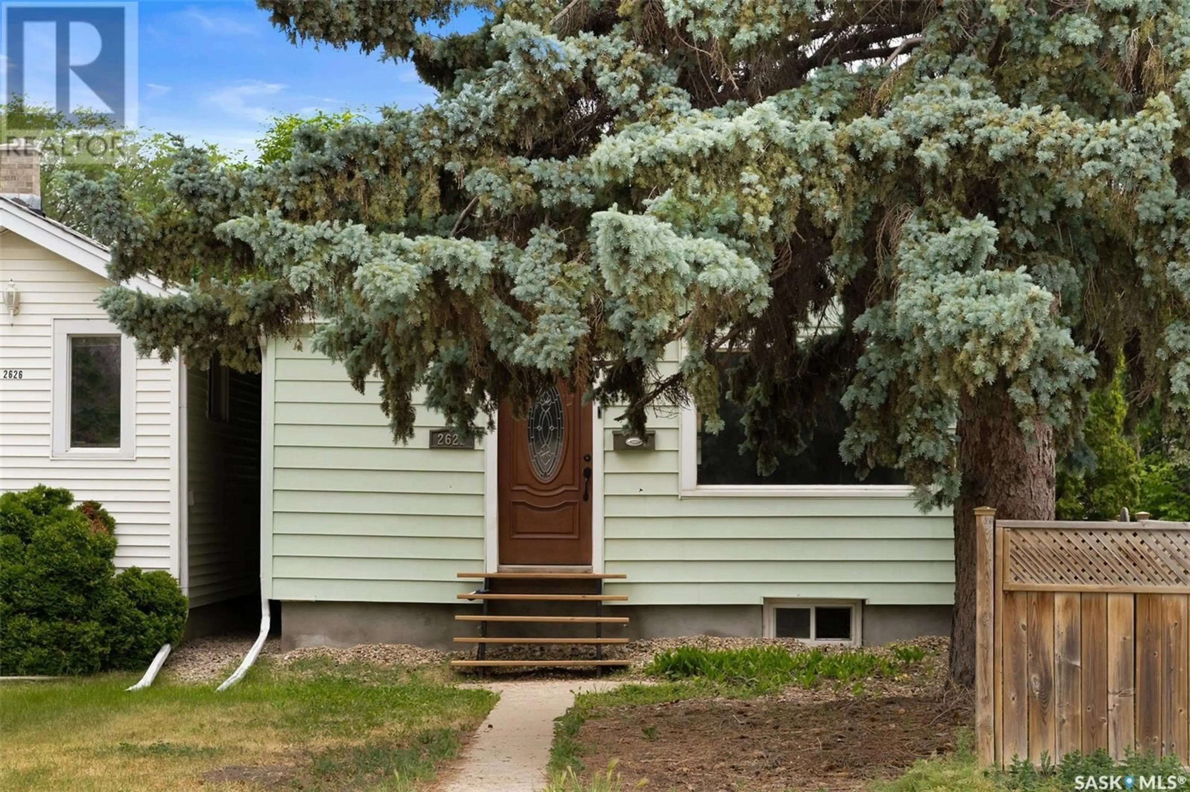 Home with vinyl exterior material, street for 2622 ATKINSON STREET, Regina Saskatchewan S4N3X9