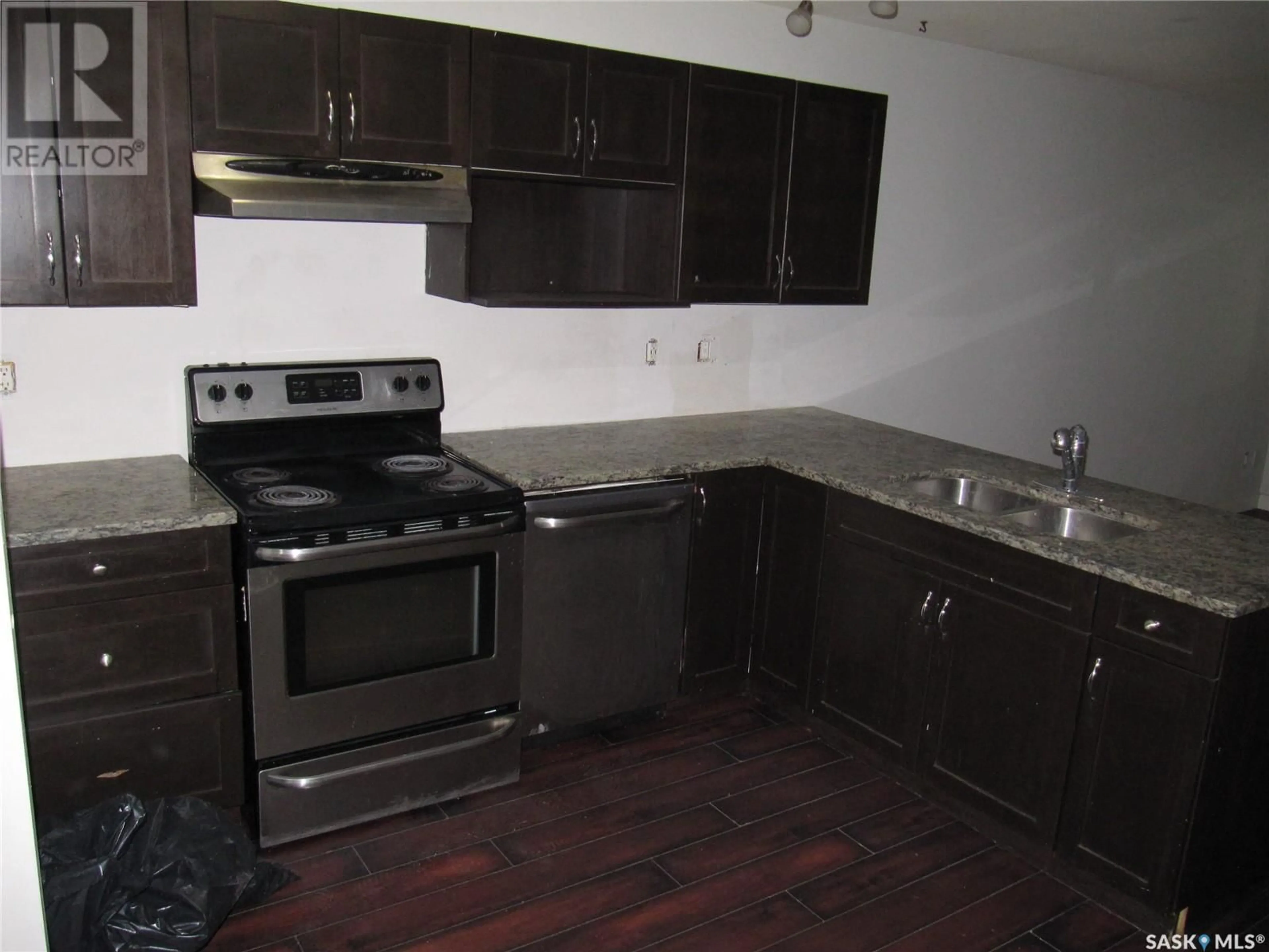 Standard kitchen, wood/laminate floor for 490 CORY STREET, Asquith Saskatchewan S0K0J0