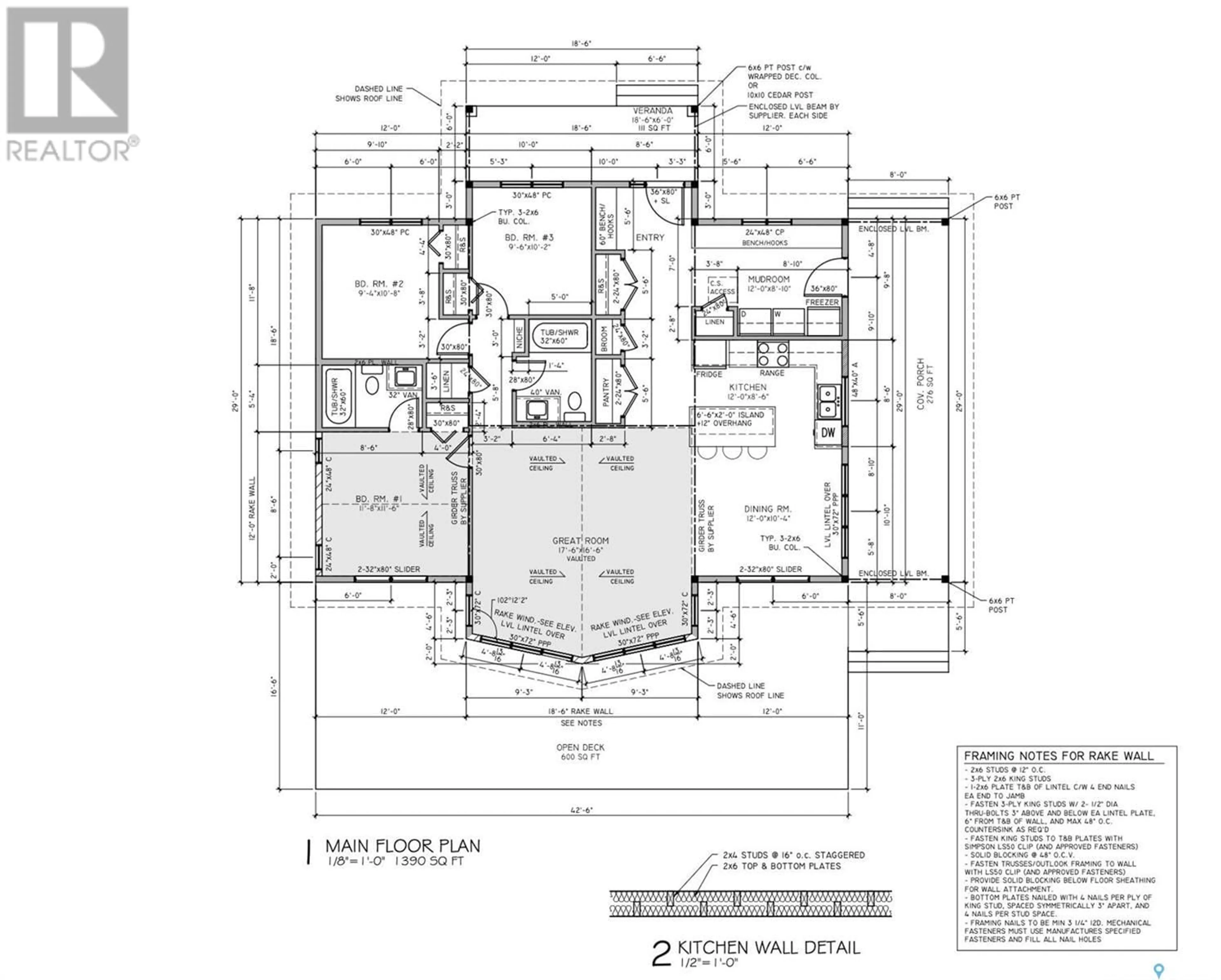 Floor plan for 1 DOLLY'S PATH, Candle Lake Saskatchewan S0J3E0