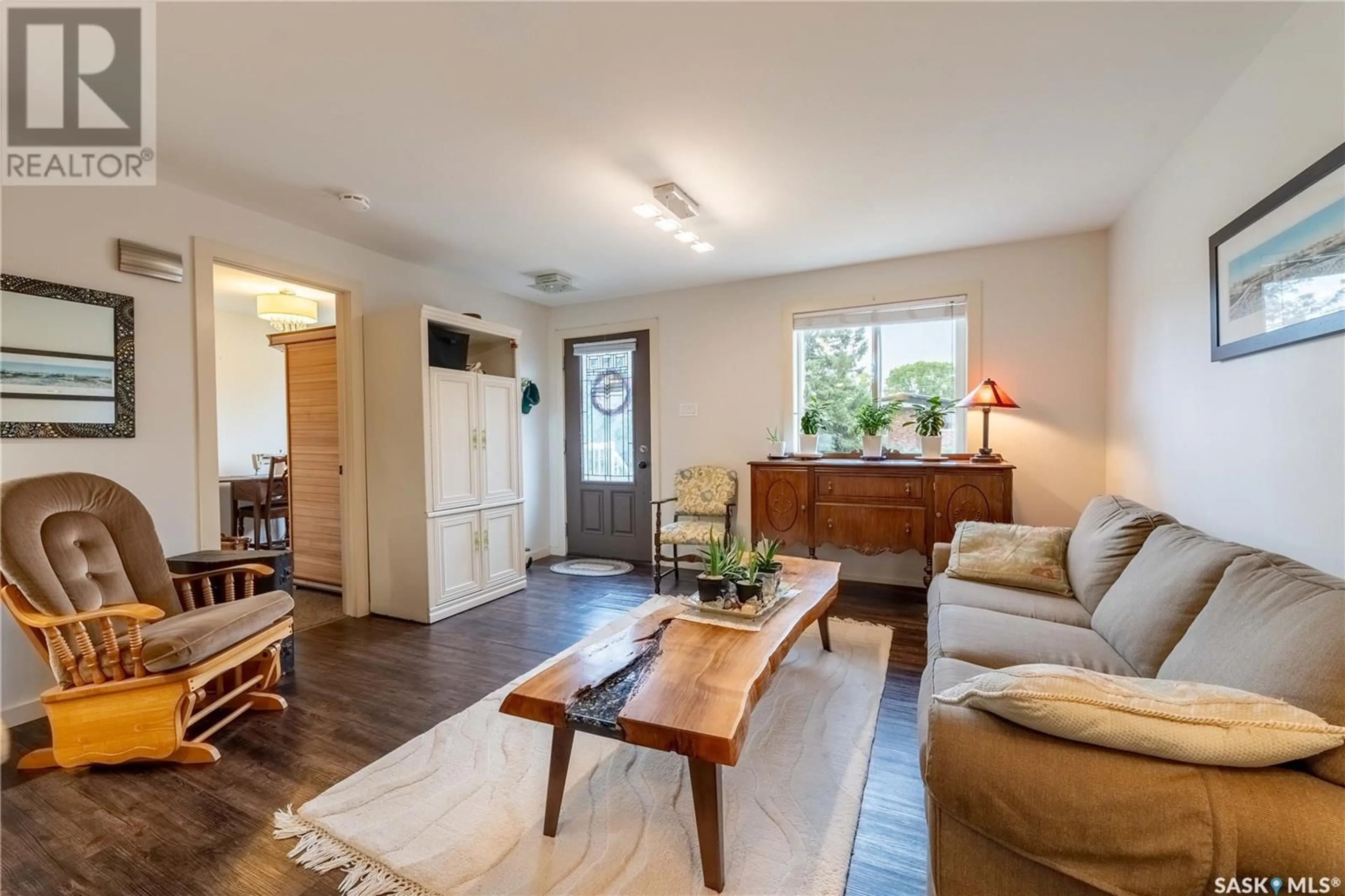 Living room with furniture, unknown for 1240 COTEAU STREET, Moose Jaw Saskatchewan S6H5G8