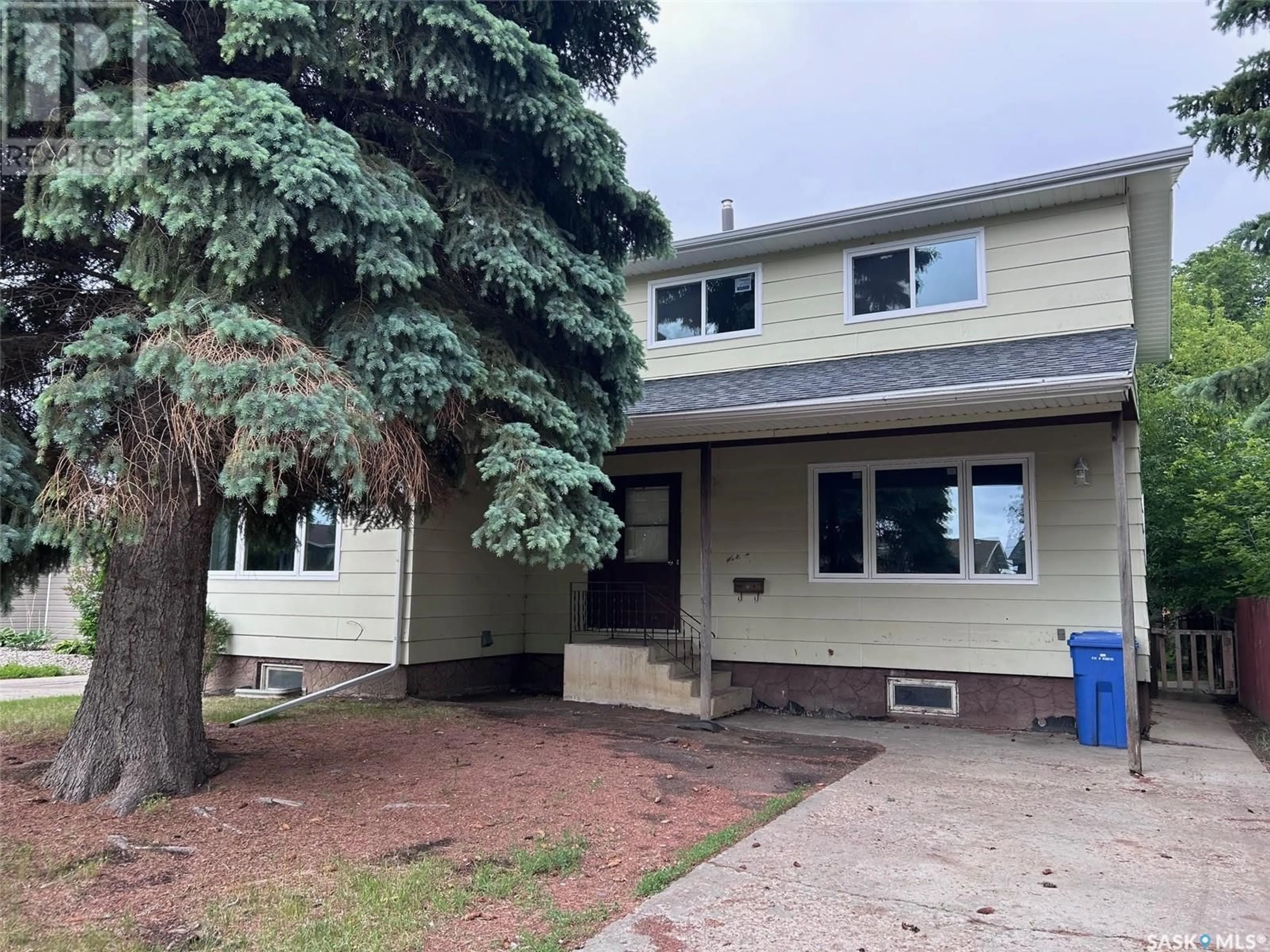 Home with vinyl exterior material, street for B - 11357 CLARK DRIVE, North Battleford Saskatchewan S9A3P6