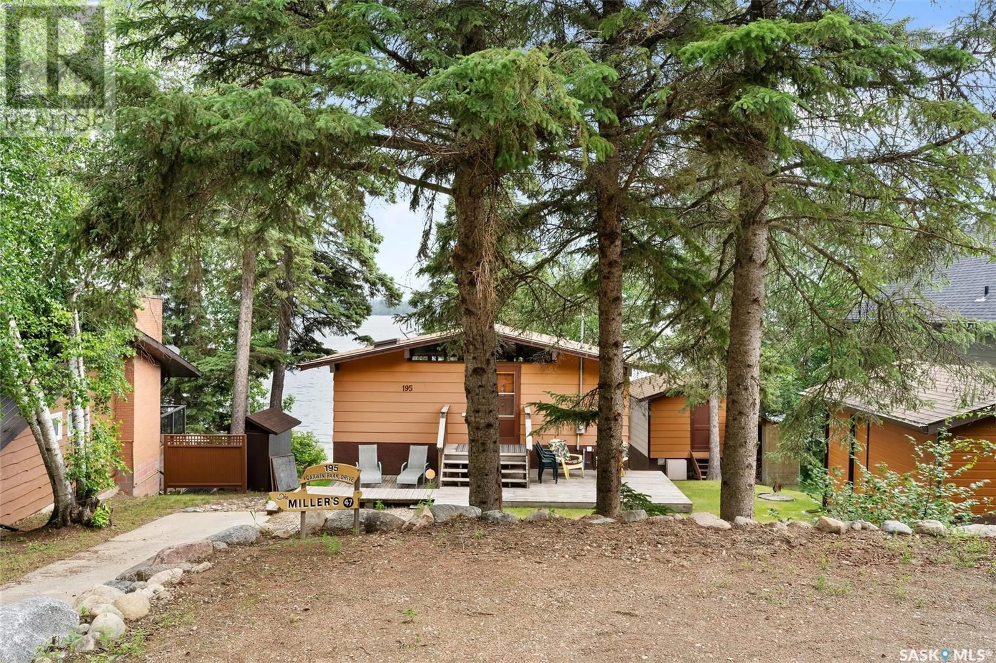 Patio, forest/trees view for 195 CARWIN PARK DRIVE, Lakeland Rm No. 521 Saskatchewan S0J0N0