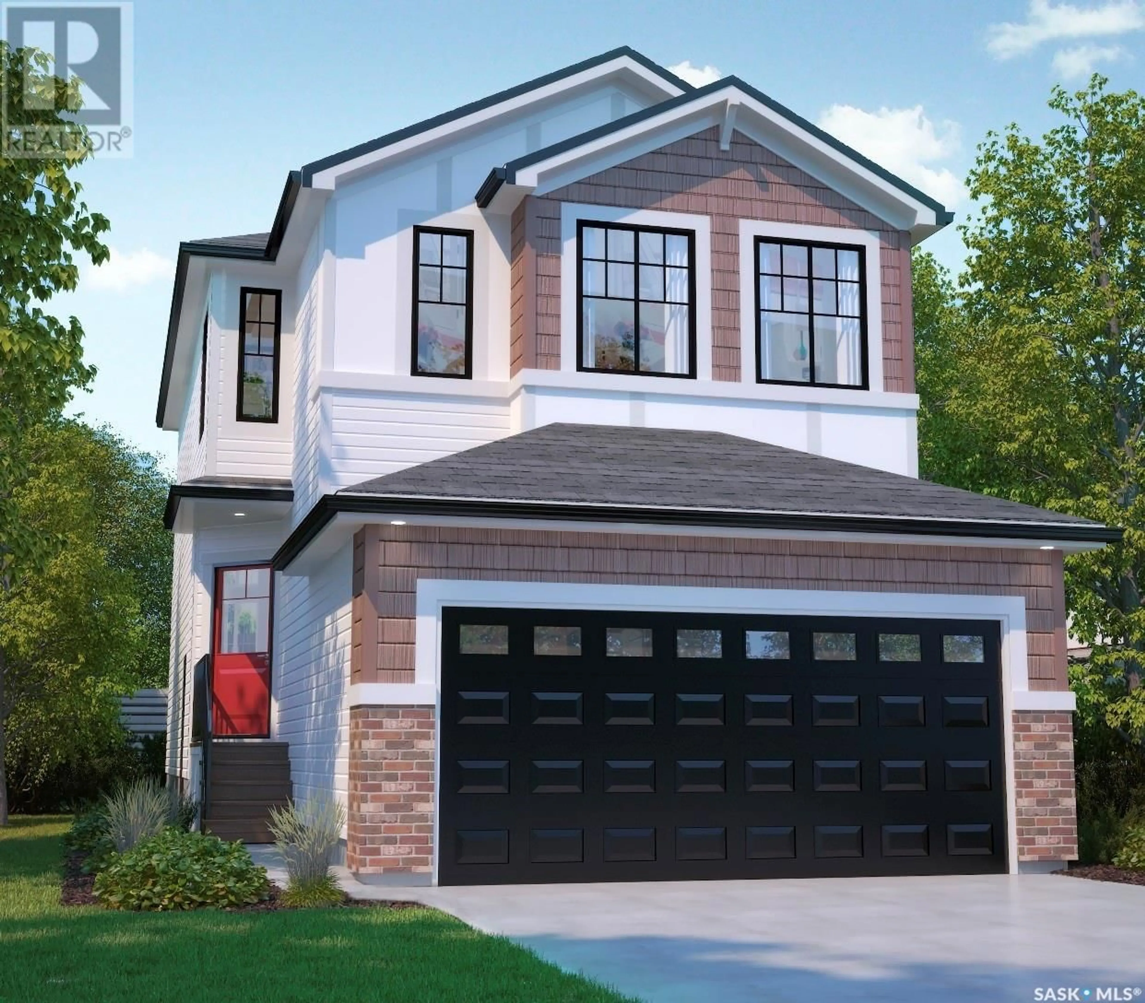 Home with brick exterior material, street for 3088 DUMONT WAY, Regina Saskatchewan S4V3Z3