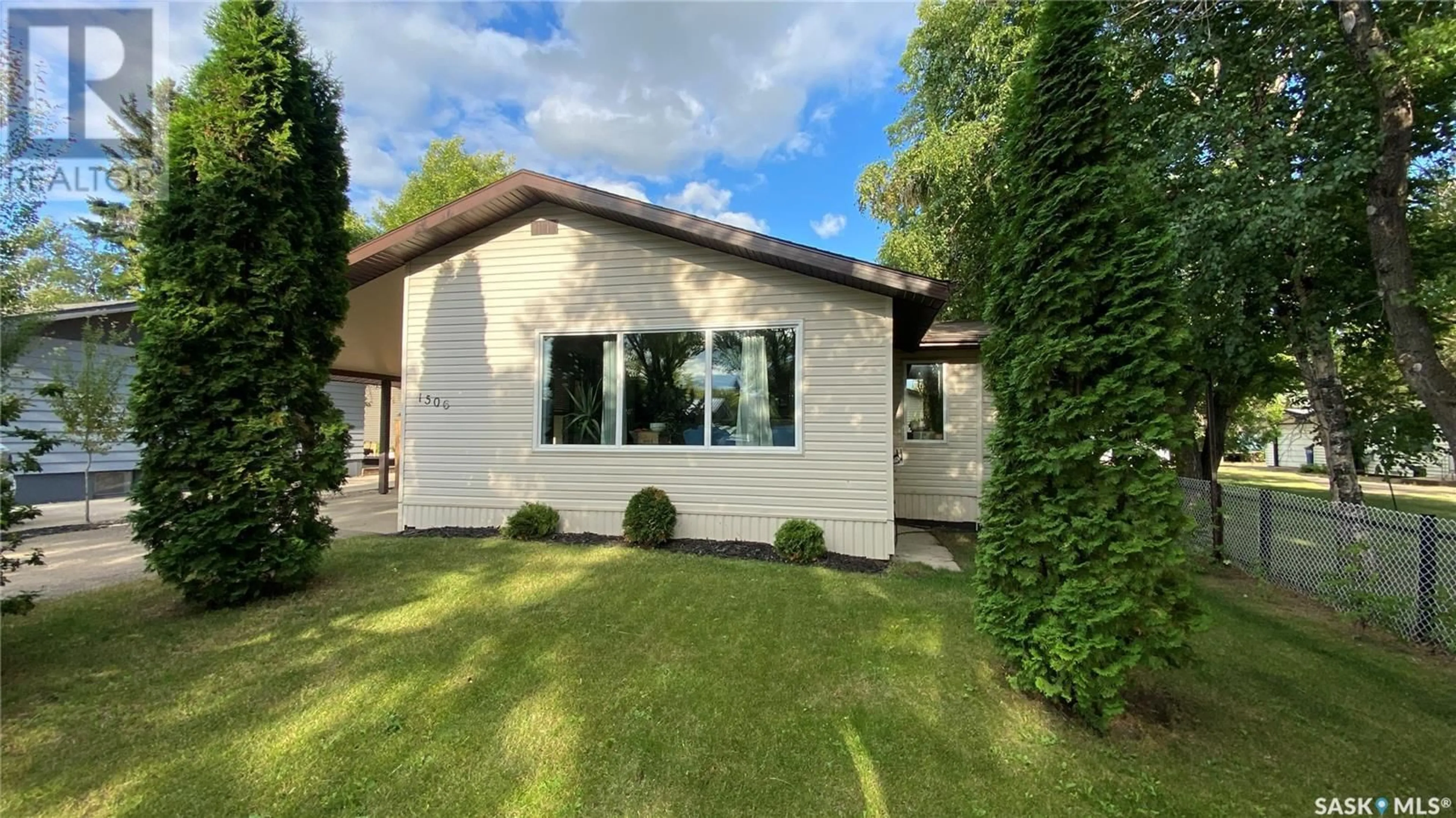 Home with vinyl exterior material, unknown for 1506 97TH STREET, Tisdale Saskatchewan S0E1T0