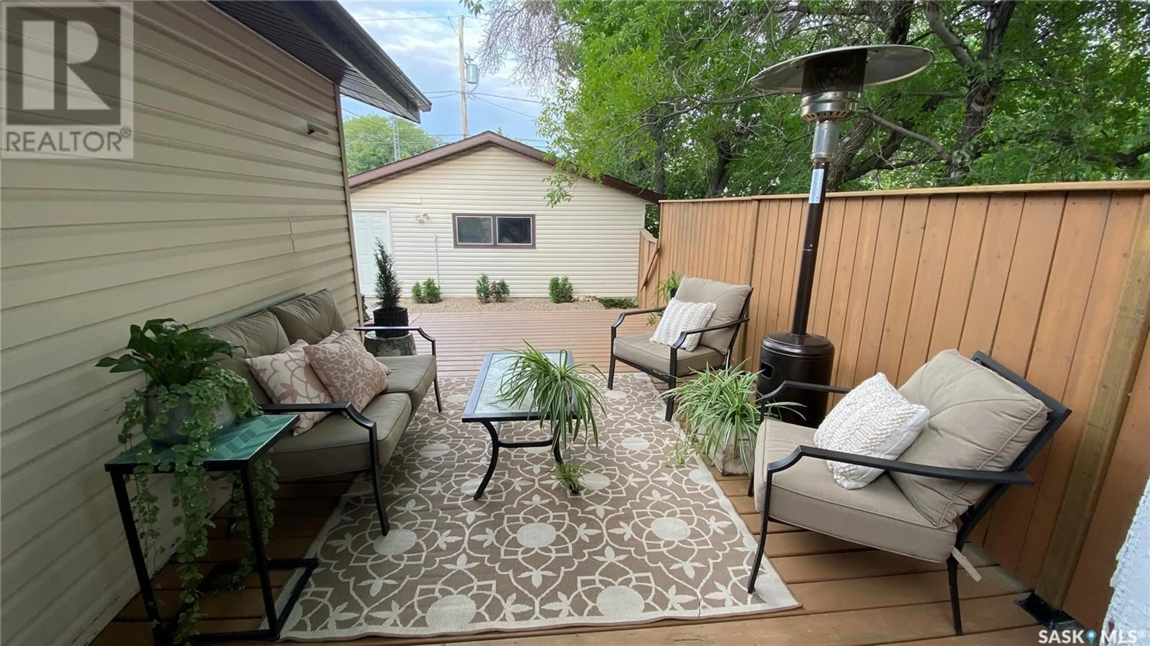Patio, street for 1506 97TH STREET, Tisdale Saskatchewan S0E1T0
