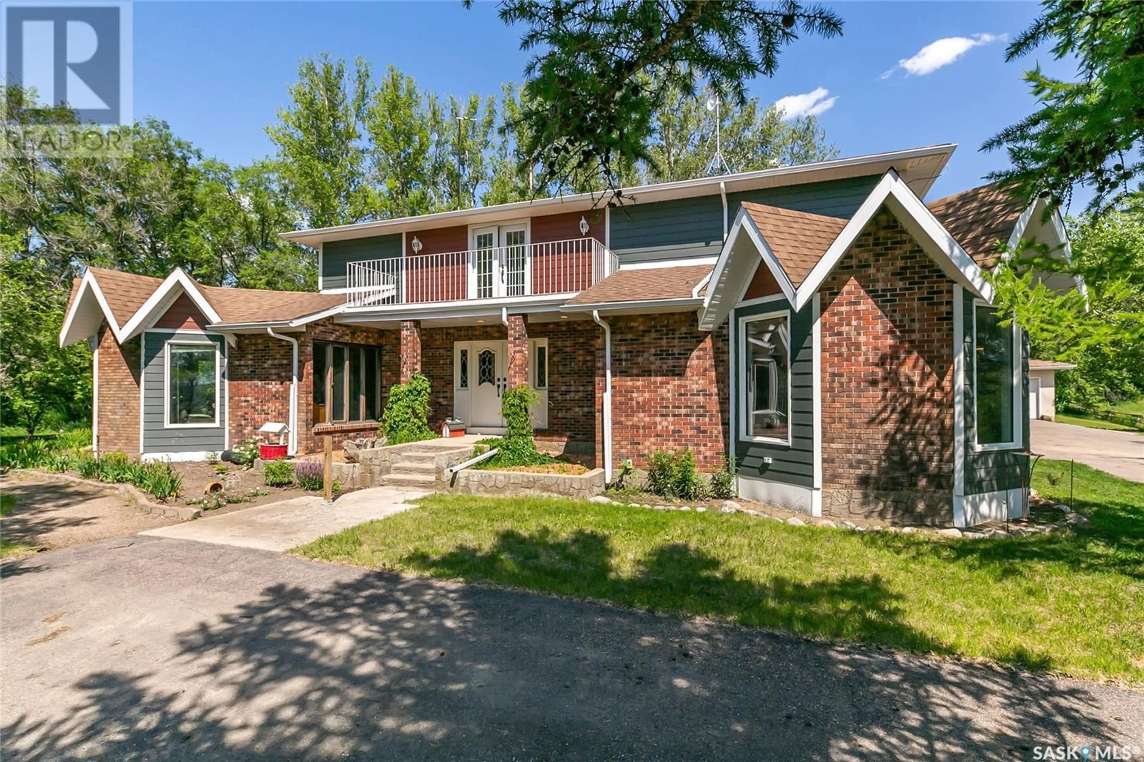 Home with brick exterior material, street for NERNBERG ACREAGE, Longlaketon Rm No. 219 Saskatchewan S0G0W0