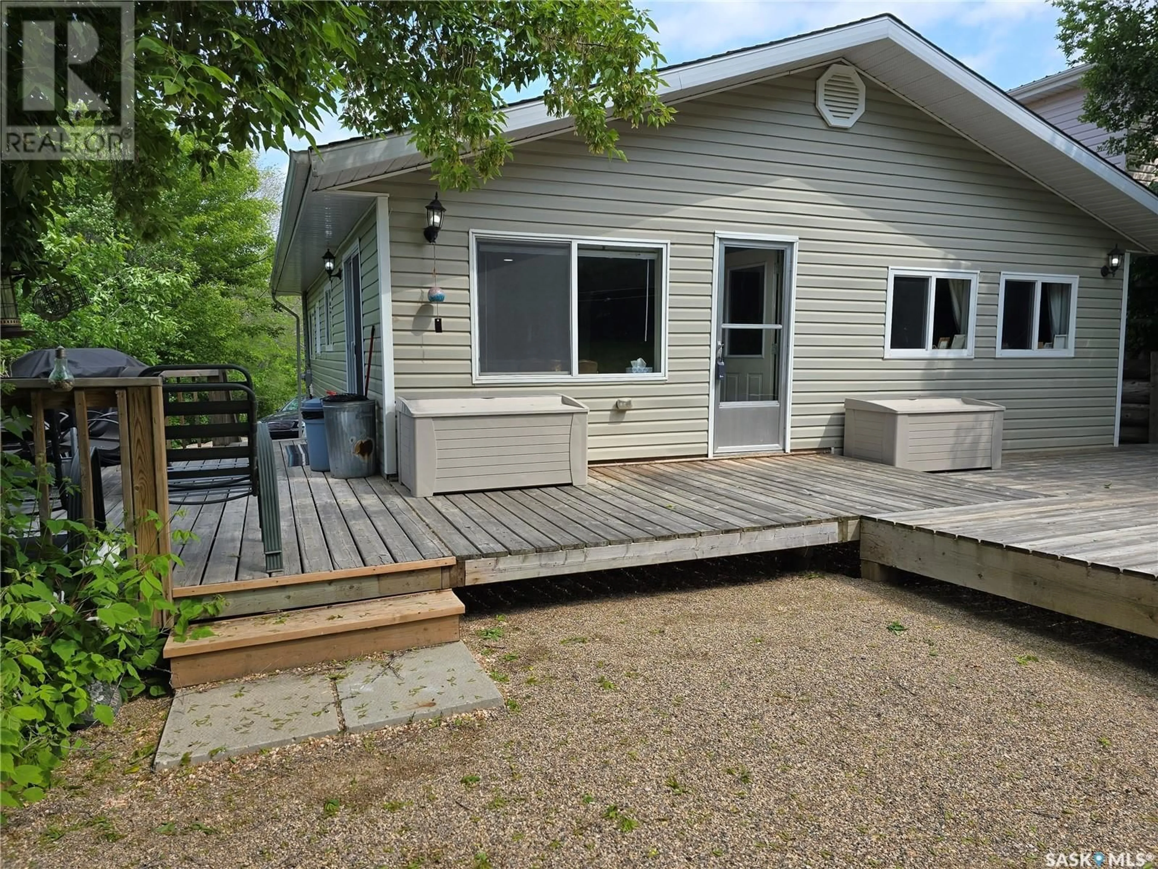 Patio, water/lake/river/ocean view for 206 ALBERT STREET, Manitou Beach Saskatchewan S0K1T1