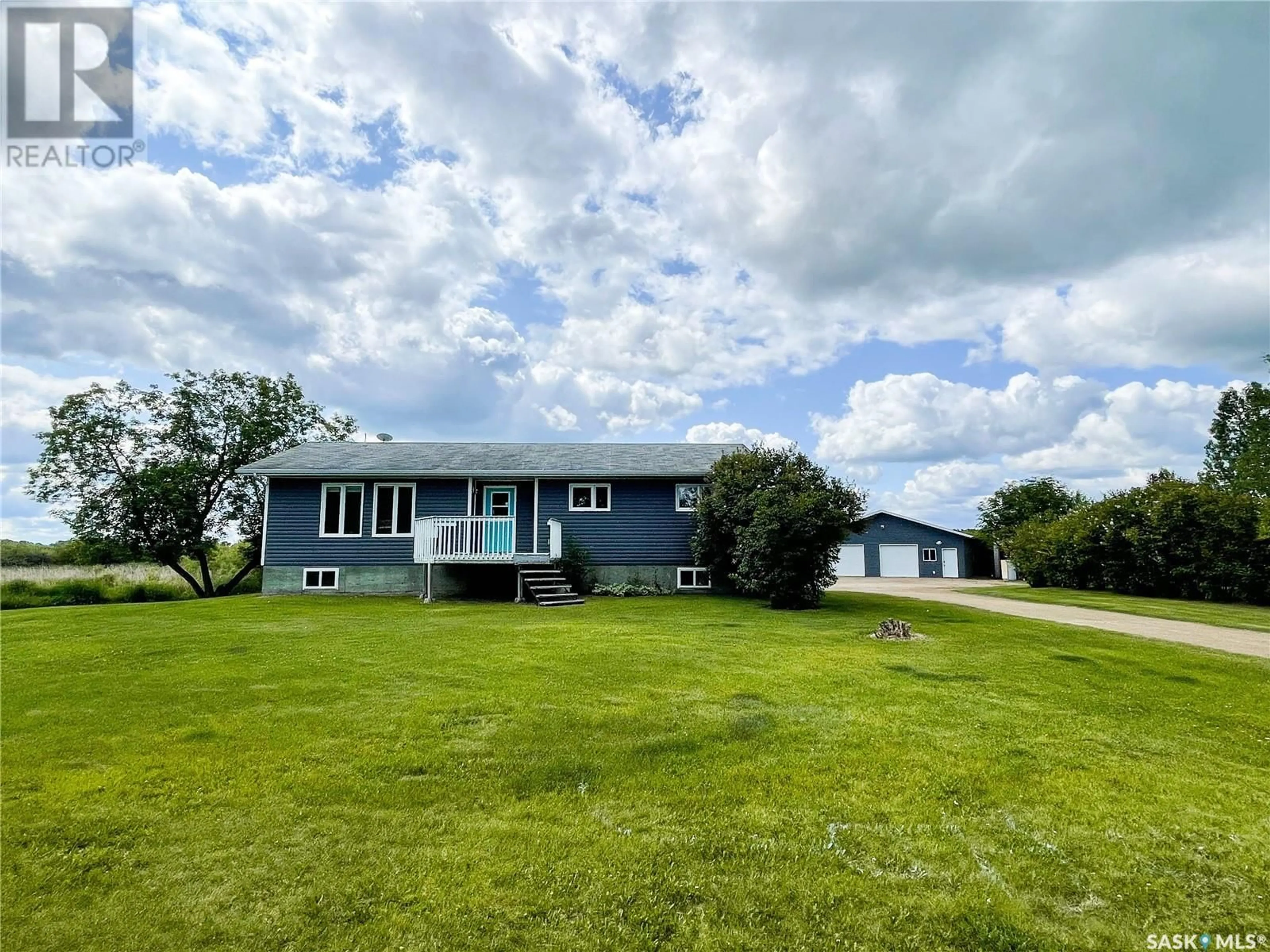 A pic from outside/outdoor area/front of a property/back of a property/a pic from drone, water/lake/river/ocean view for ACREAGE SE, Meadow Lake Rm No.588 Saskatchewan S9X1Y8
