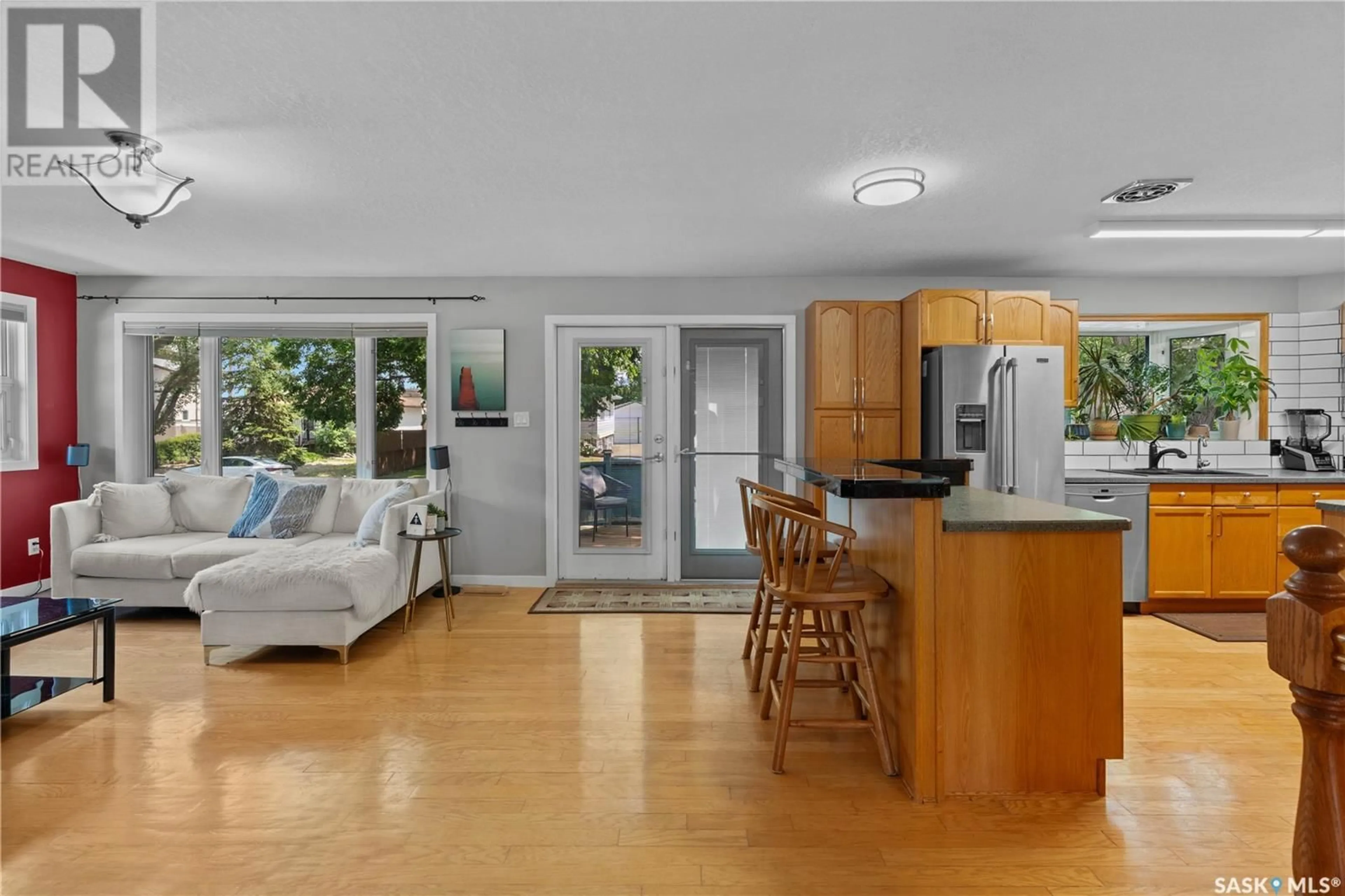 Open concept kitchen, unknown for 2440 FRANCIS STREET, Regina Saskatchewan S4N2P9