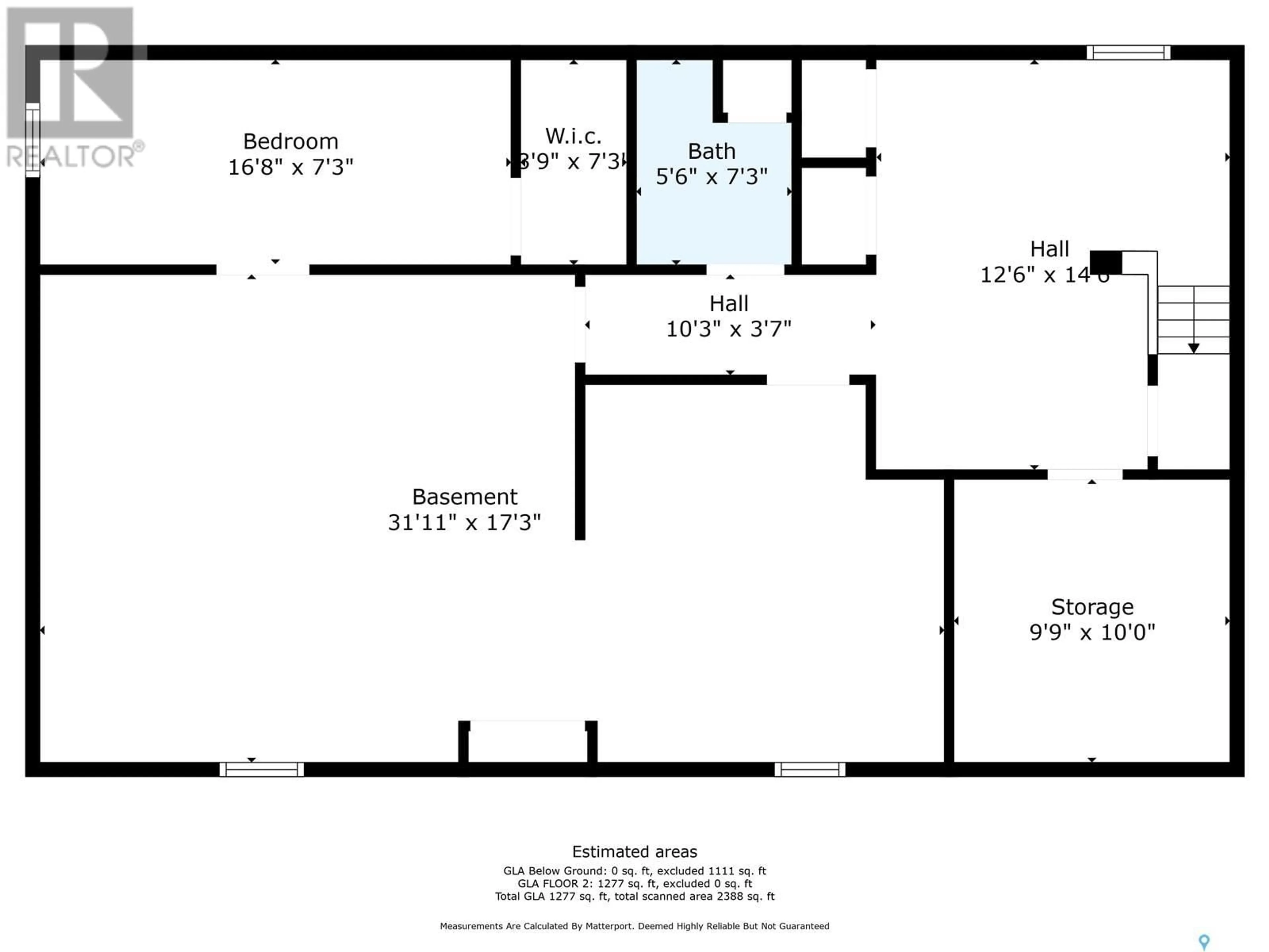 Floor plan for 103 2ND AVENUE, Goodsoil Saskatchewan S0M1A0