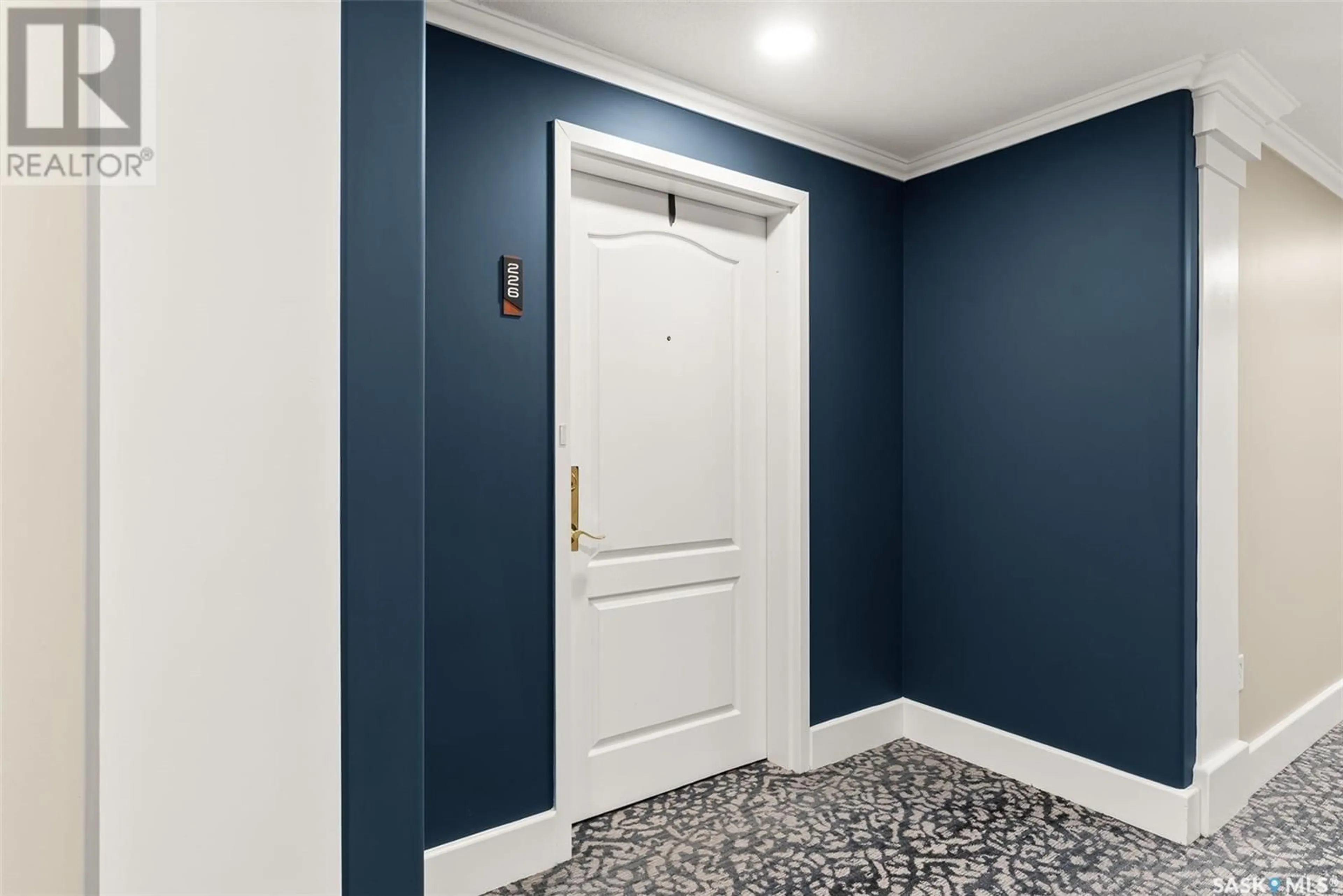 Indoor entryway for 2330 - 226 HAMILTON STREET, Regina Saskatchewan S4P4M4