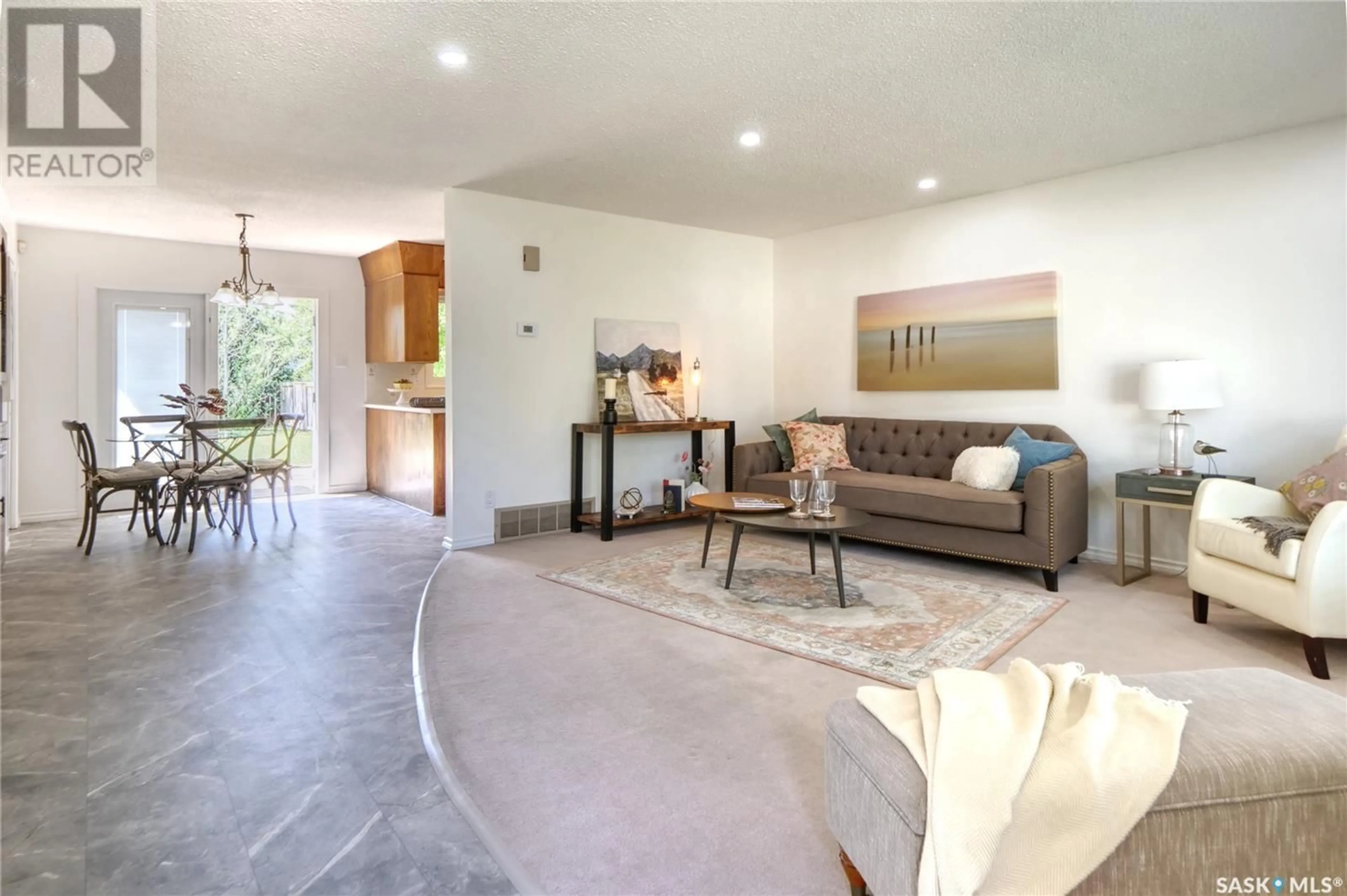 Living room with furniture, unknown for 52 ASTER CRESCENT, Moose Jaw Saskatchewan S6J1A6