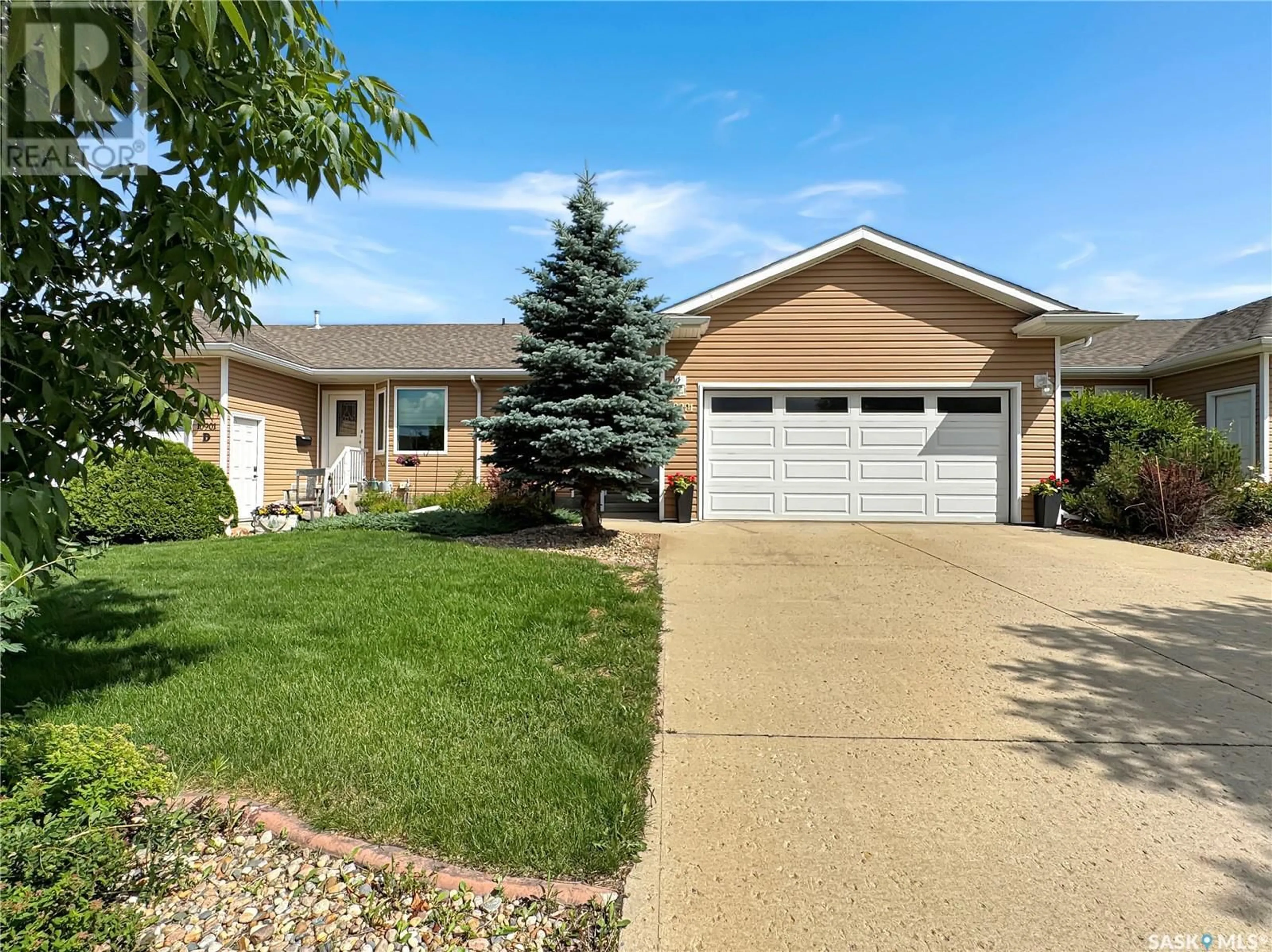 Home with vinyl exterior material, street for C - 10901 AMOS DRIVE, North Battleford Saskatchewan S9A0S6
