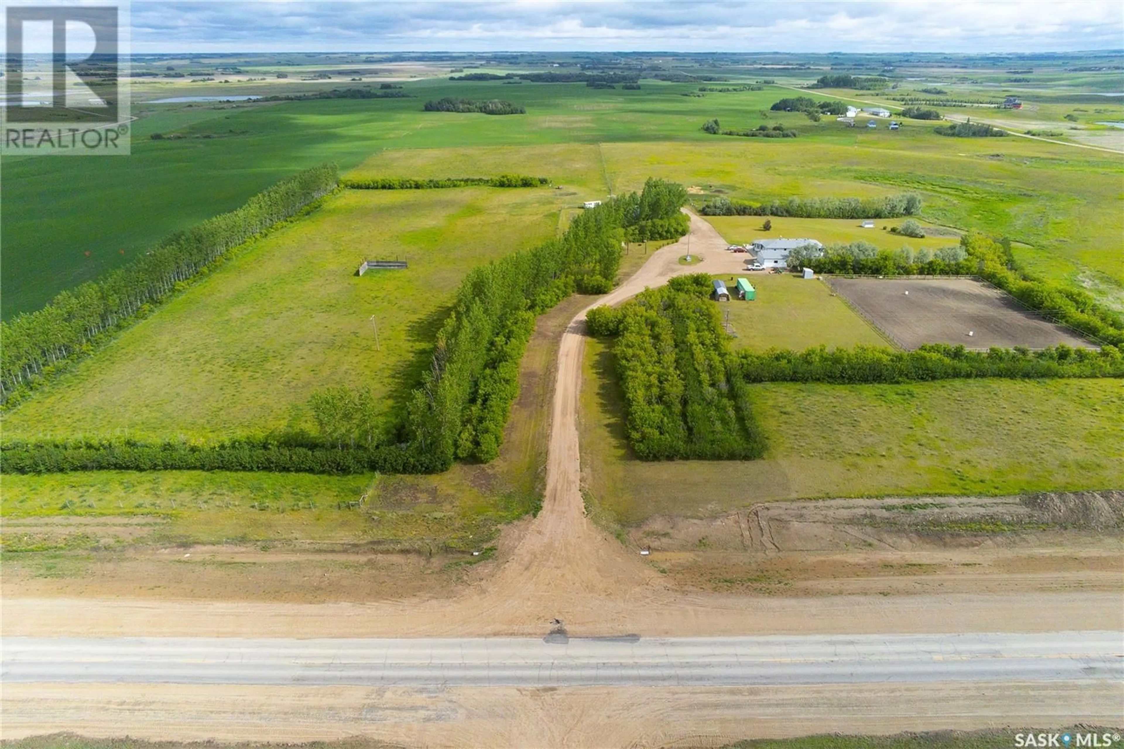 A pic from outside/outdoor area/front of a property/back of a property/a pic from drone, unknown for PHILLIPS ACREAGE, Aberdeen Rm No. 373 Saskatchewan S7H5N9