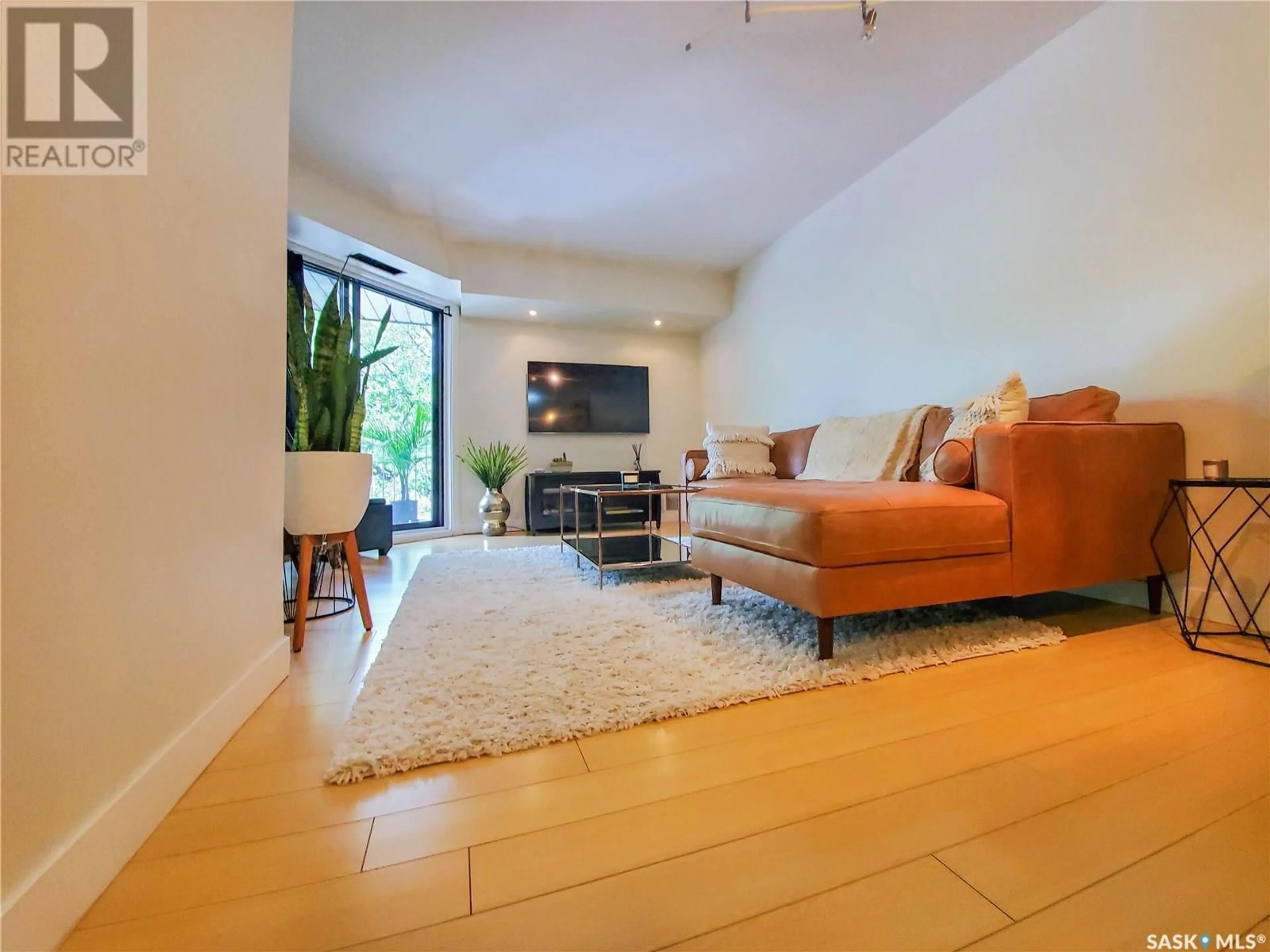 Living room with furniture, unknown for 205 - 2315 MCINTYRE STREET, Regina Saskatchewan S4P3Y8