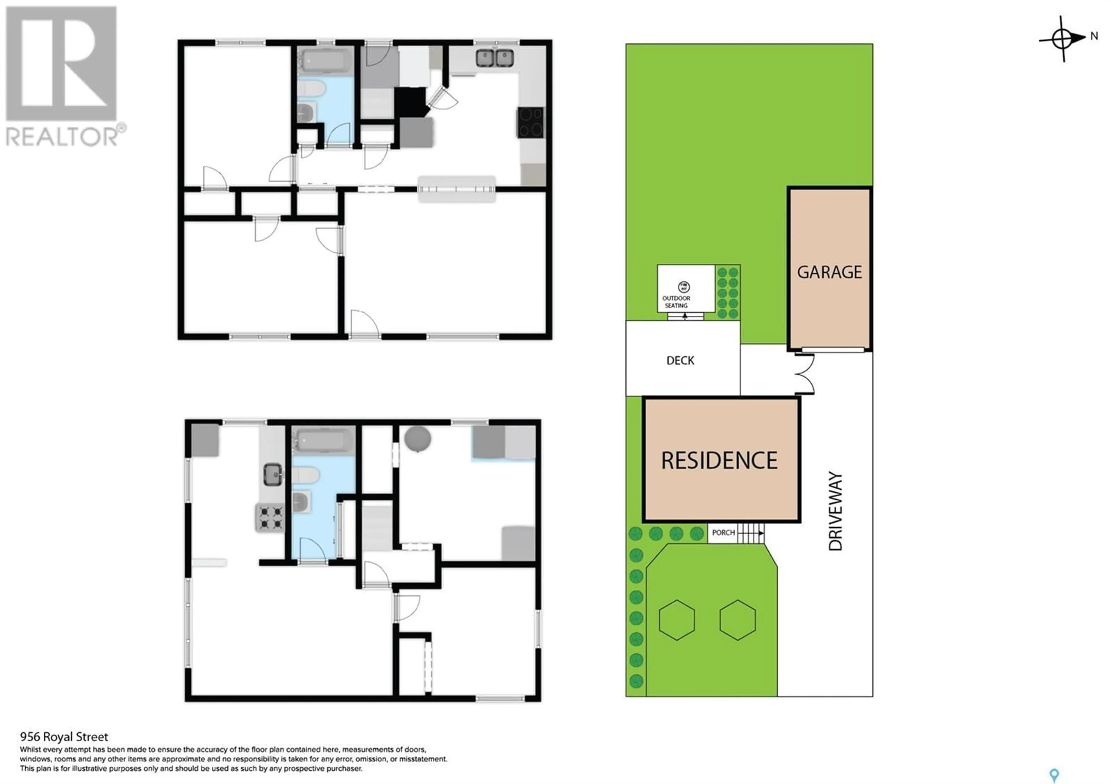 Floor plan for 956 ROYAL STREET, Regina Saskatchewan S4T4Z6