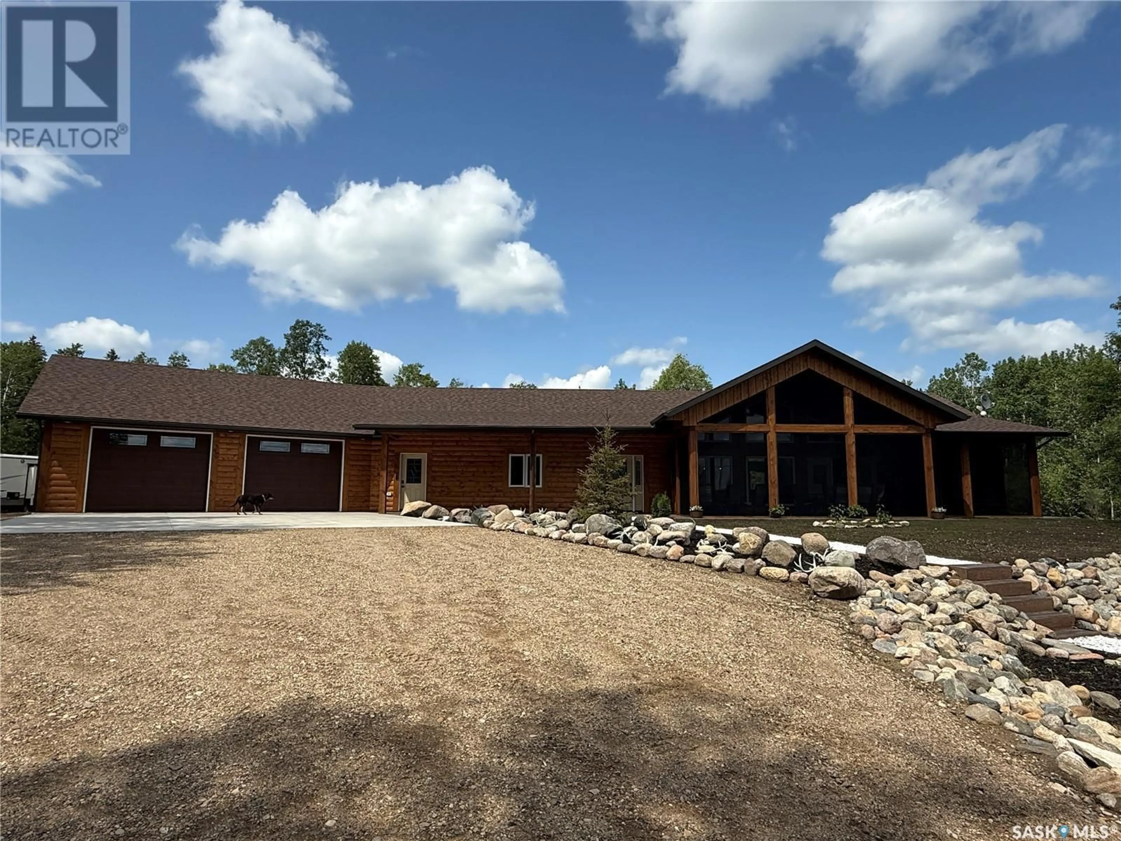 A pic from outside/outdoor area/front of a property/back of a property/a pic from drone, building for DUNHAM ACREAGE, Paddockwood Rm No. 520 Saskatchewan S0J0N0