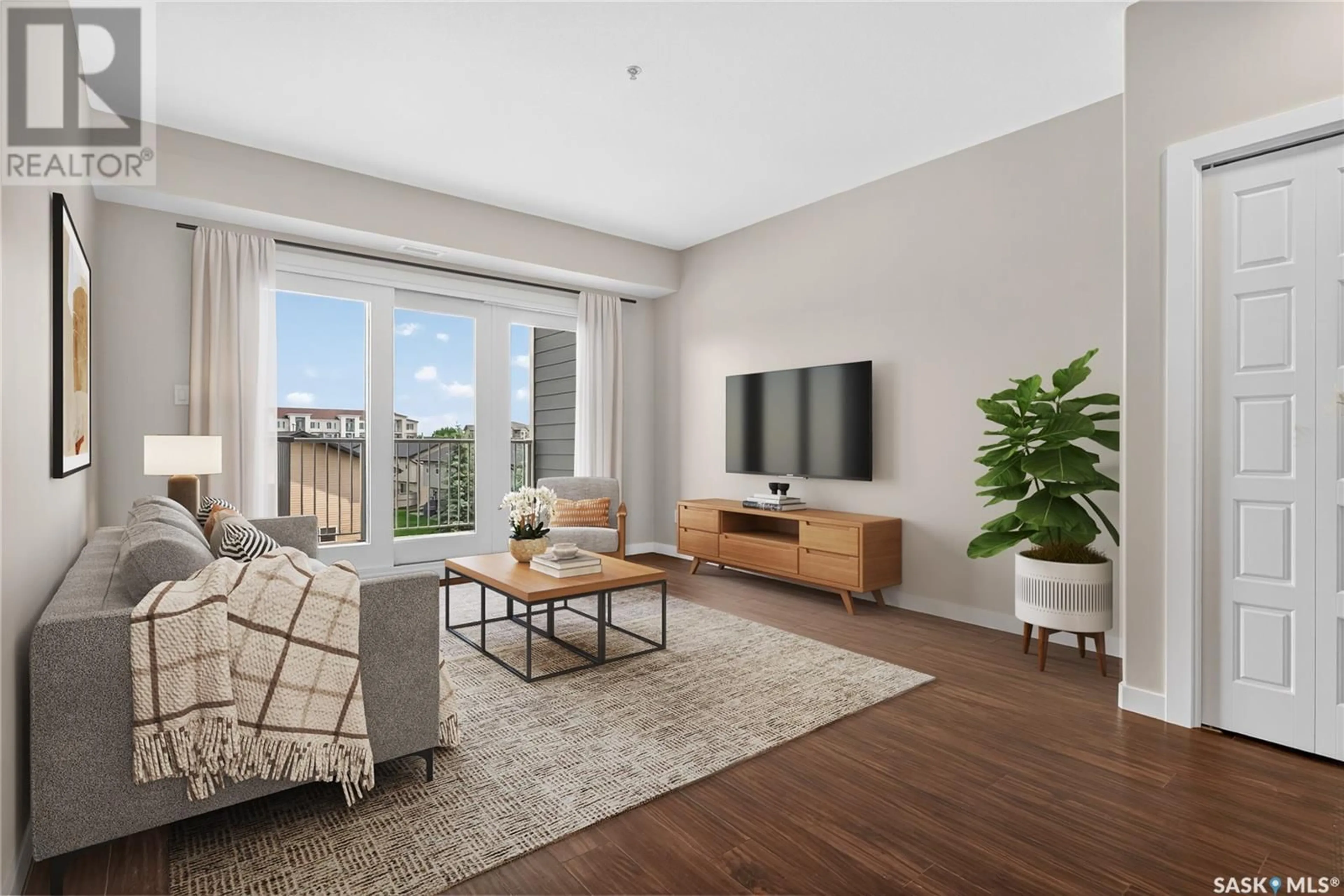Living room with furniture, unknown for 313 - 4501 CHILD AVENUE, Regina Saskatchewan S4X0L7