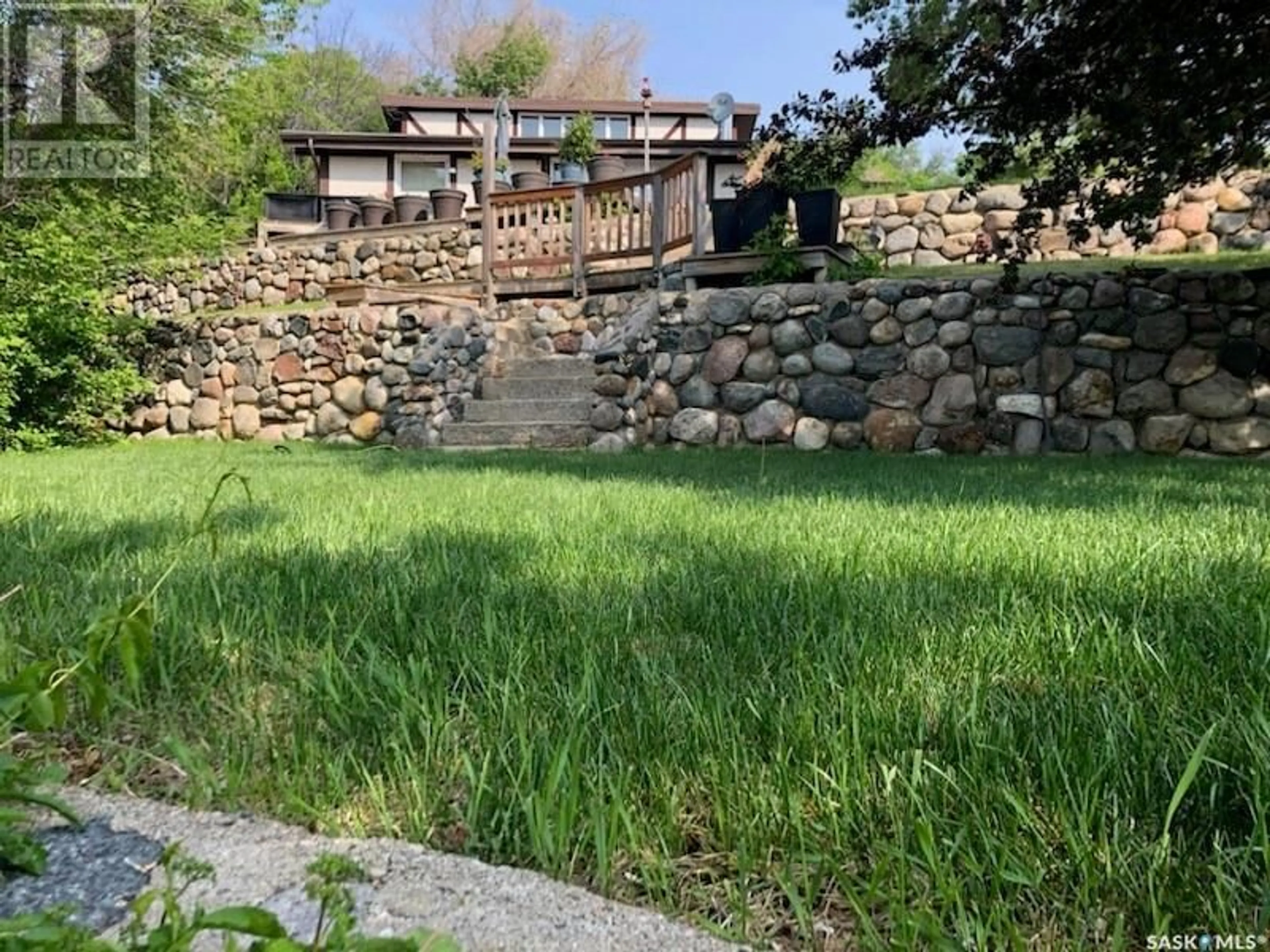 A pic from outside/outdoor area/front of a property/back of a property/a pic from drone, unknown for 566 PASQUA LAKE ROAD, North Qu'Appelle Rm No. 187 Saskatchewan S0G1S0