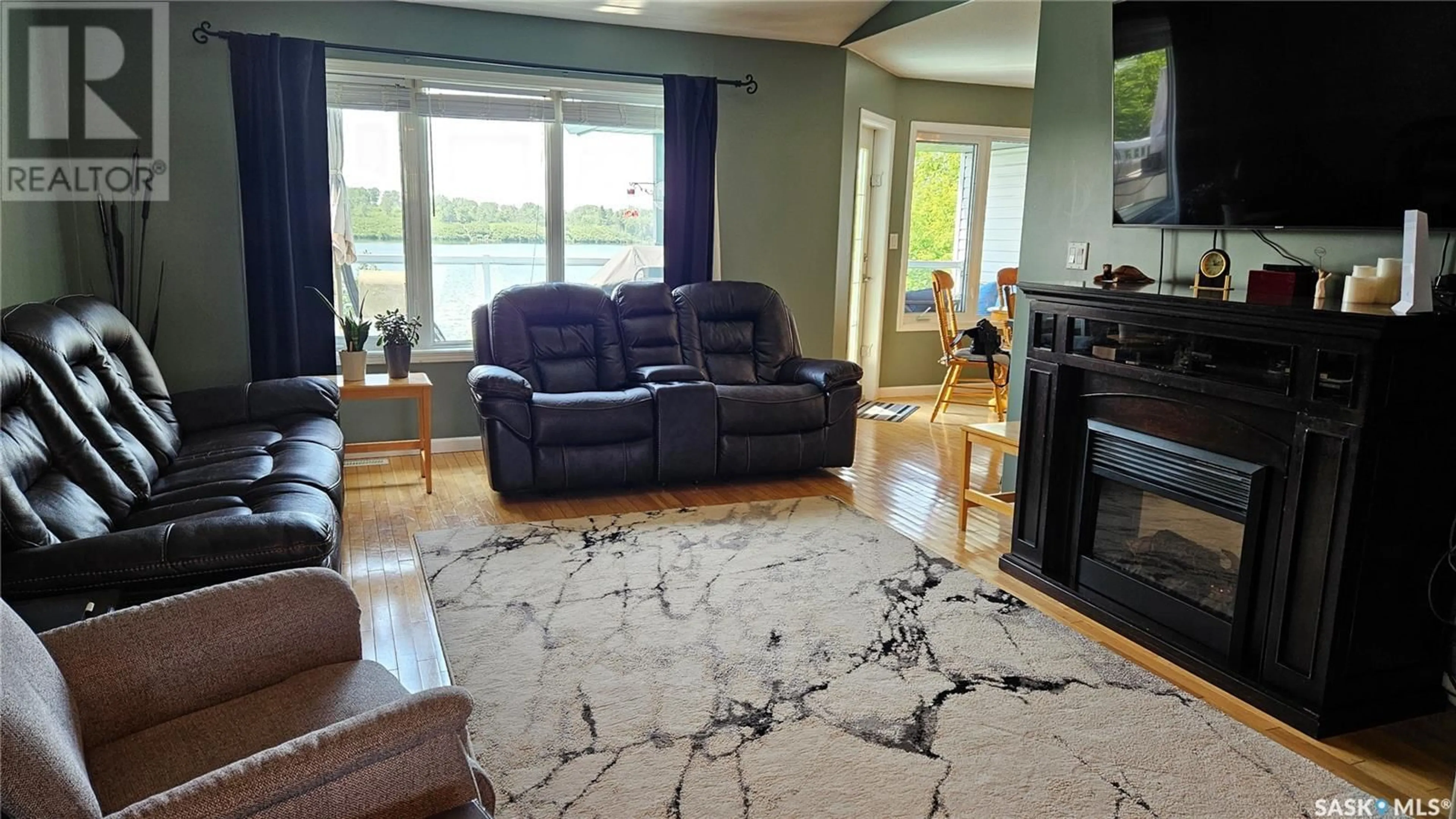 Living room with furniture, unknown for NELSON BEACH, Wakaw Lake Saskatchewan S0K4P0