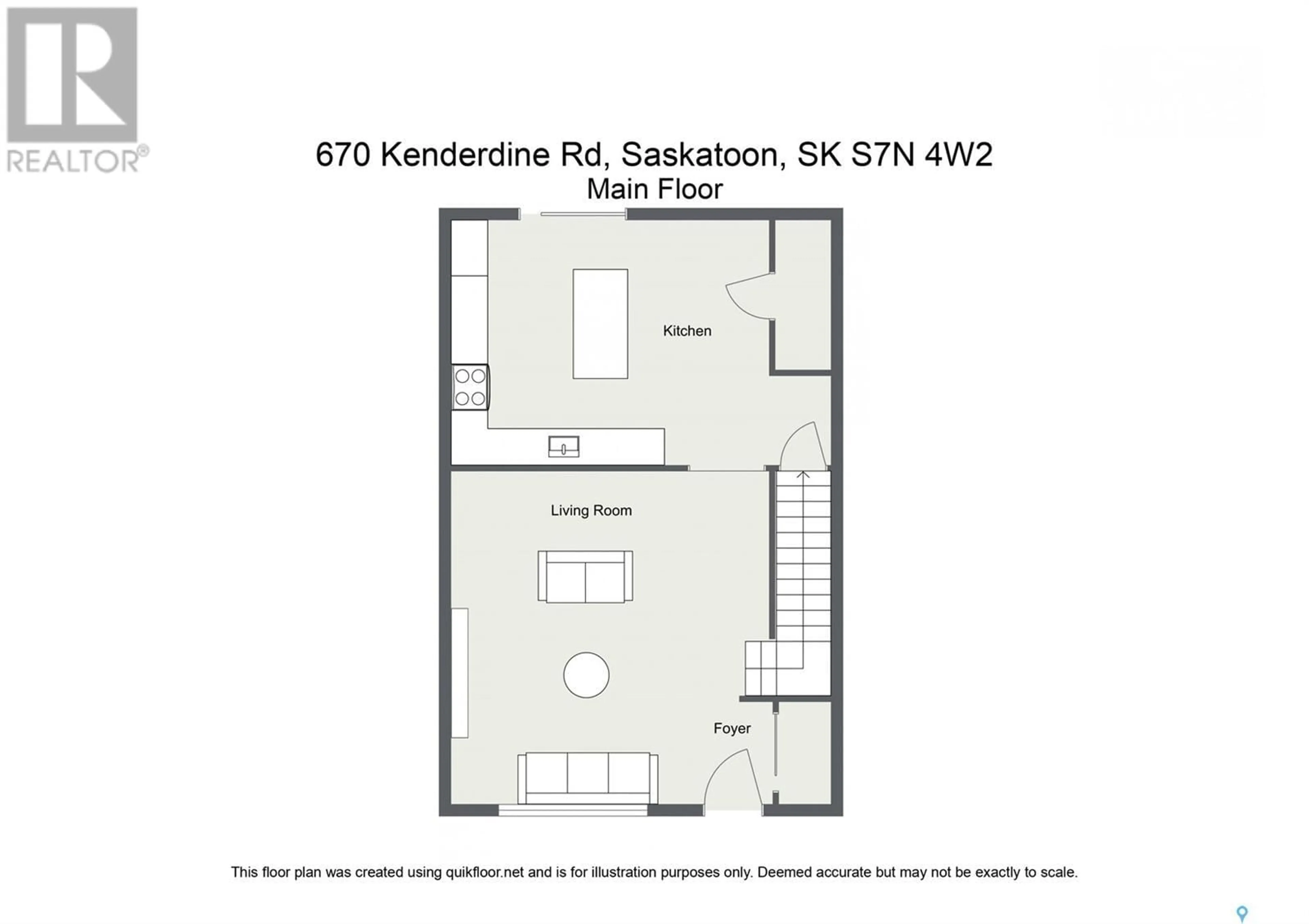 Floor plan for 670 - 247 KENDERDINE ROAD, Saskatoon Saskatchewan S7N4W5