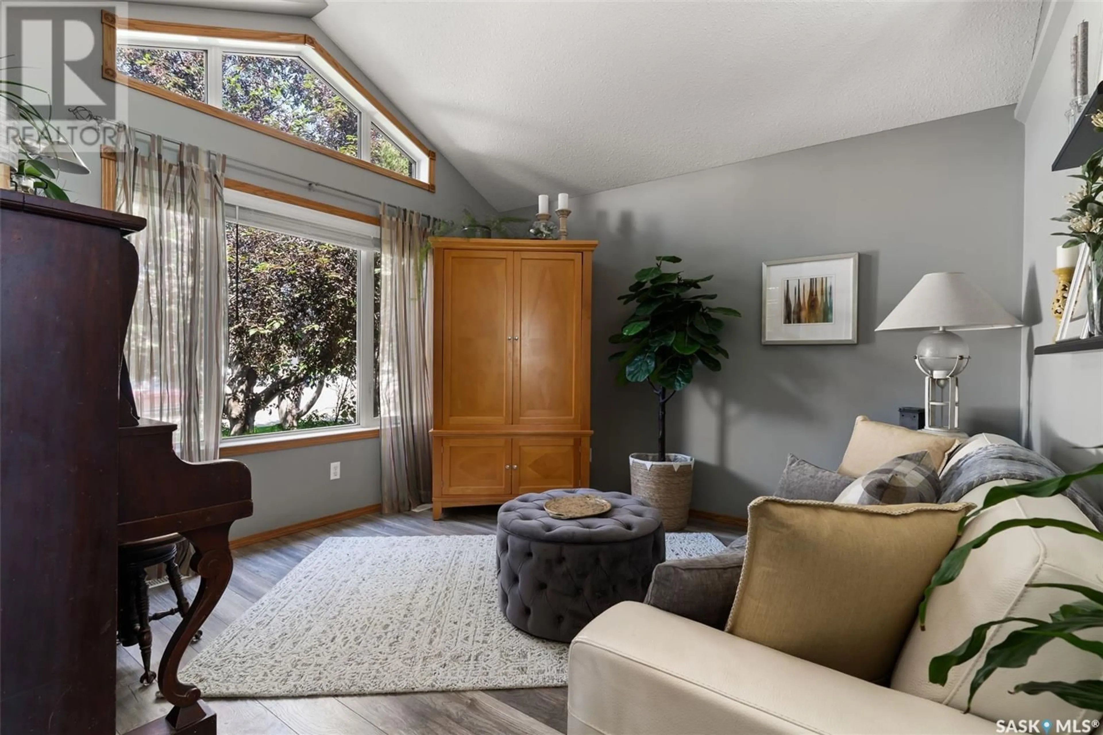 Living room with furniture, unknown for E - 3223 THAMES CRESCENT, Regina Saskatchewan S4V2W8