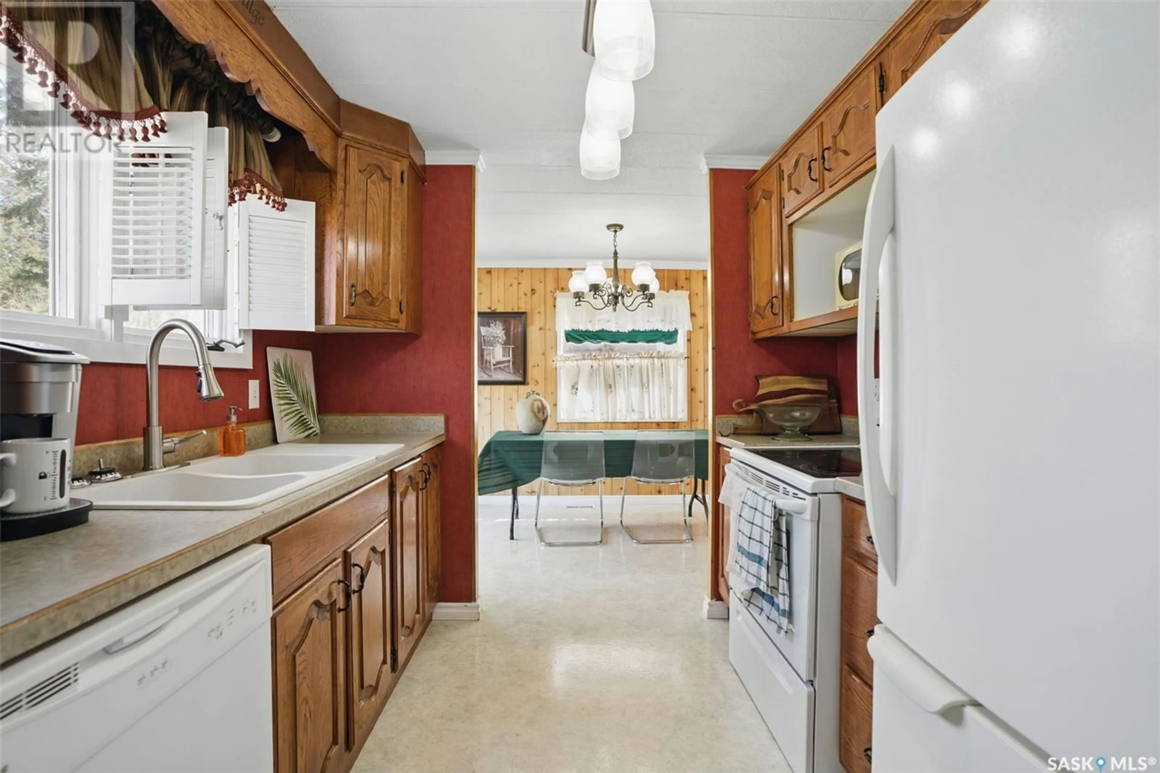 Standard kitchen, ceramic/tile floor for 108 RICHARD STREET, Manitou Beach Saskatchewan S0K4T1