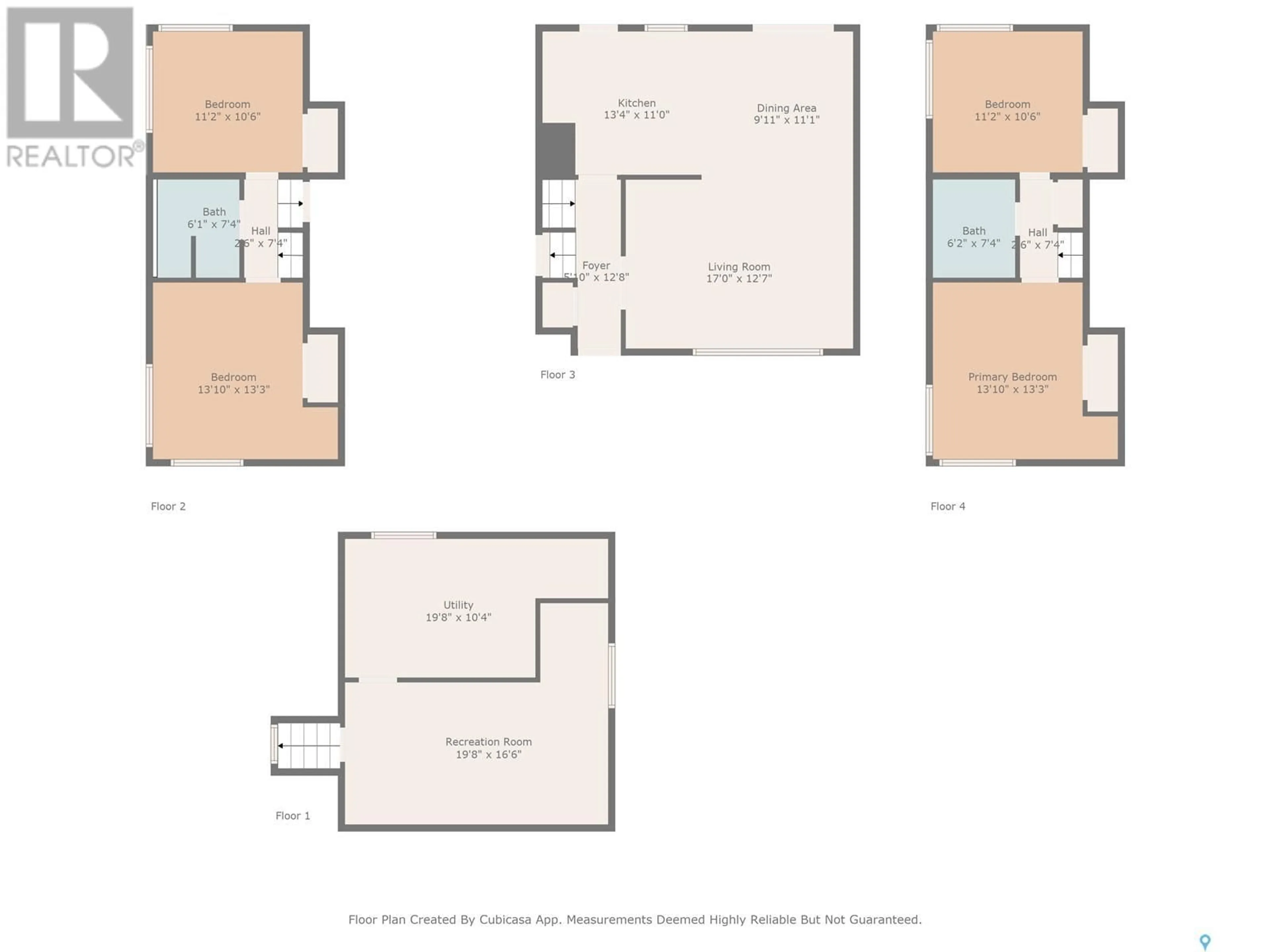 Floor plan for 1404 MAIN STREET, Saskatoon Saskatchewan S7H0L6