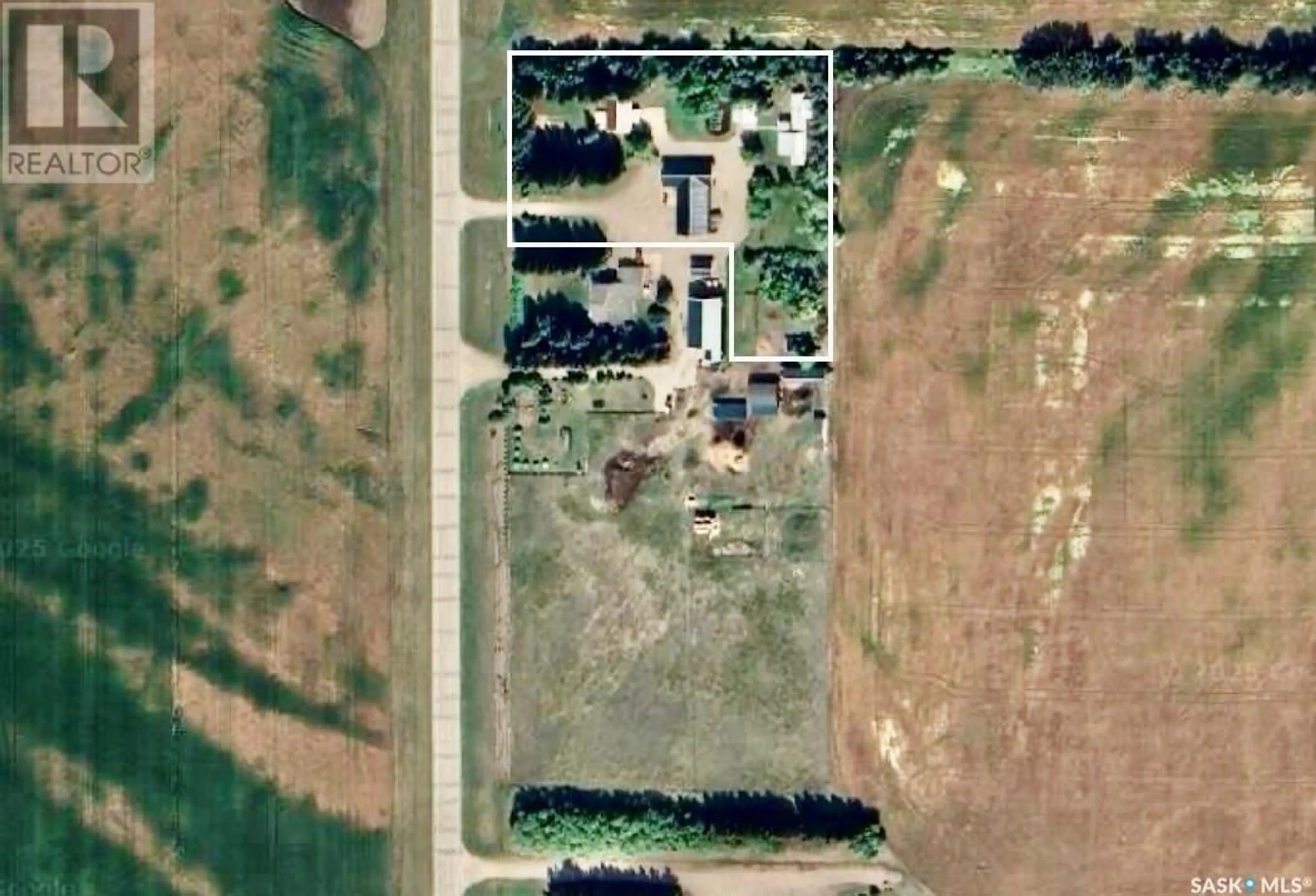 A pic from outside/outdoor area/front of a property/back of a property/a pic from drone, street for Two HOME ACREAGE, Torch River Rm No. 488 Saskatchewan S0E1E0