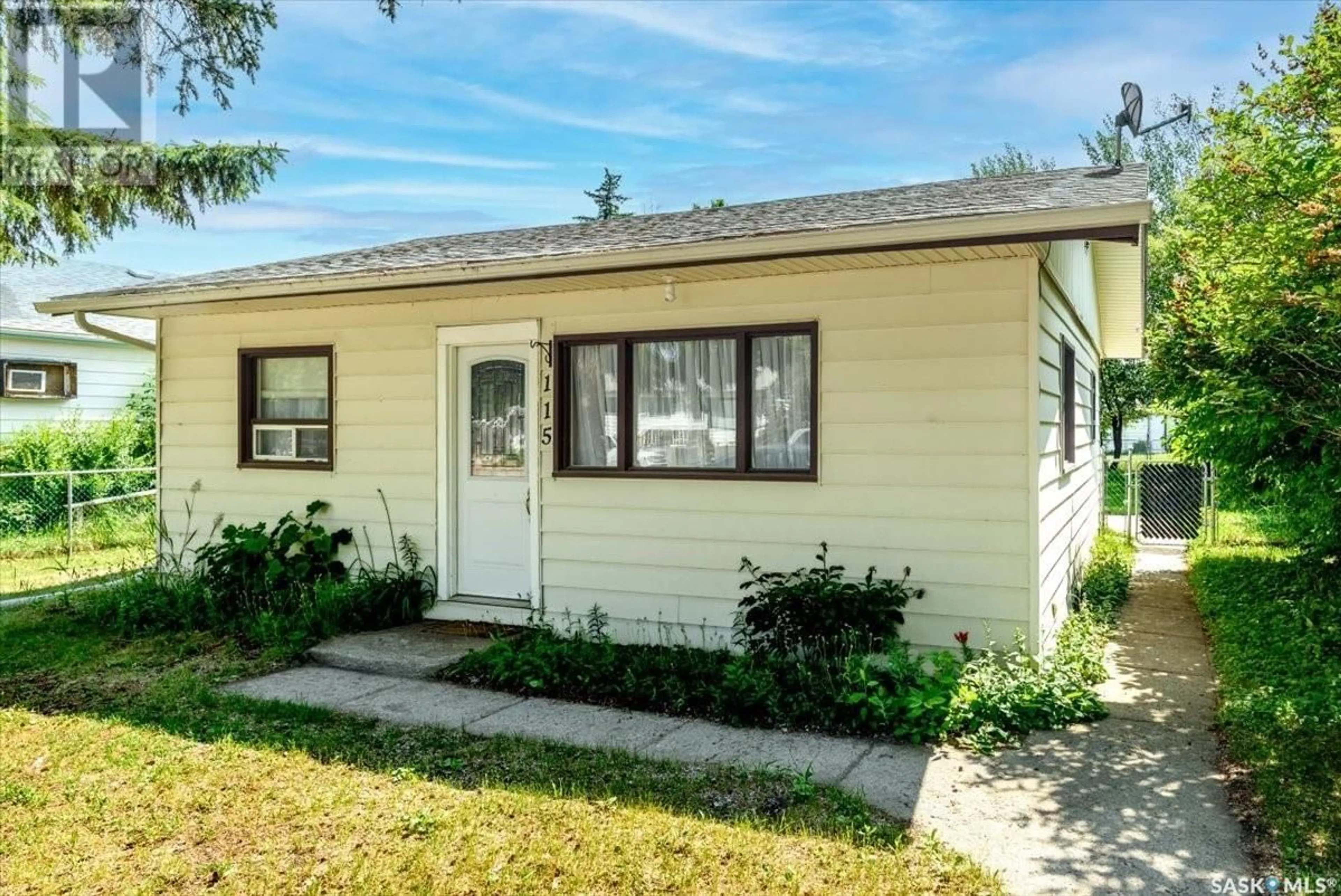Home with vinyl exterior material, street for 115 FIFE STREET, Lipton Saskatchewan S0G3B0
