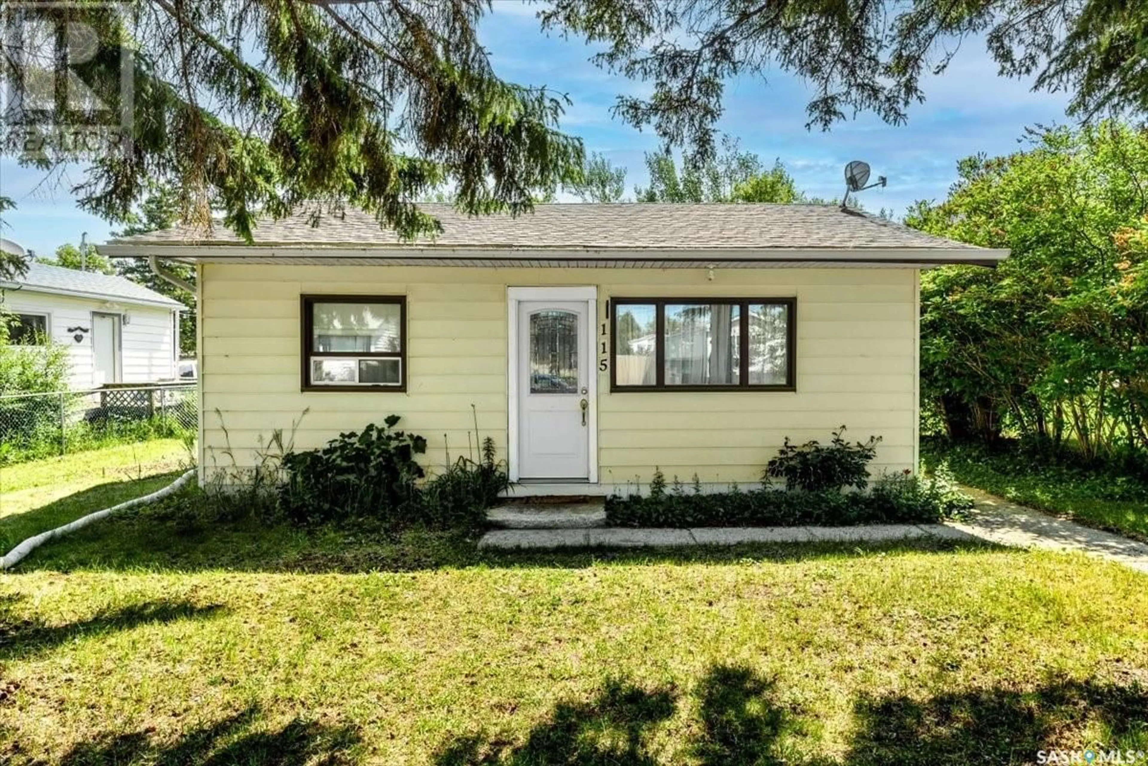 Home with vinyl exterior material, street for 115 FIFE STREET, Lipton Saskatchewan S0G3B0