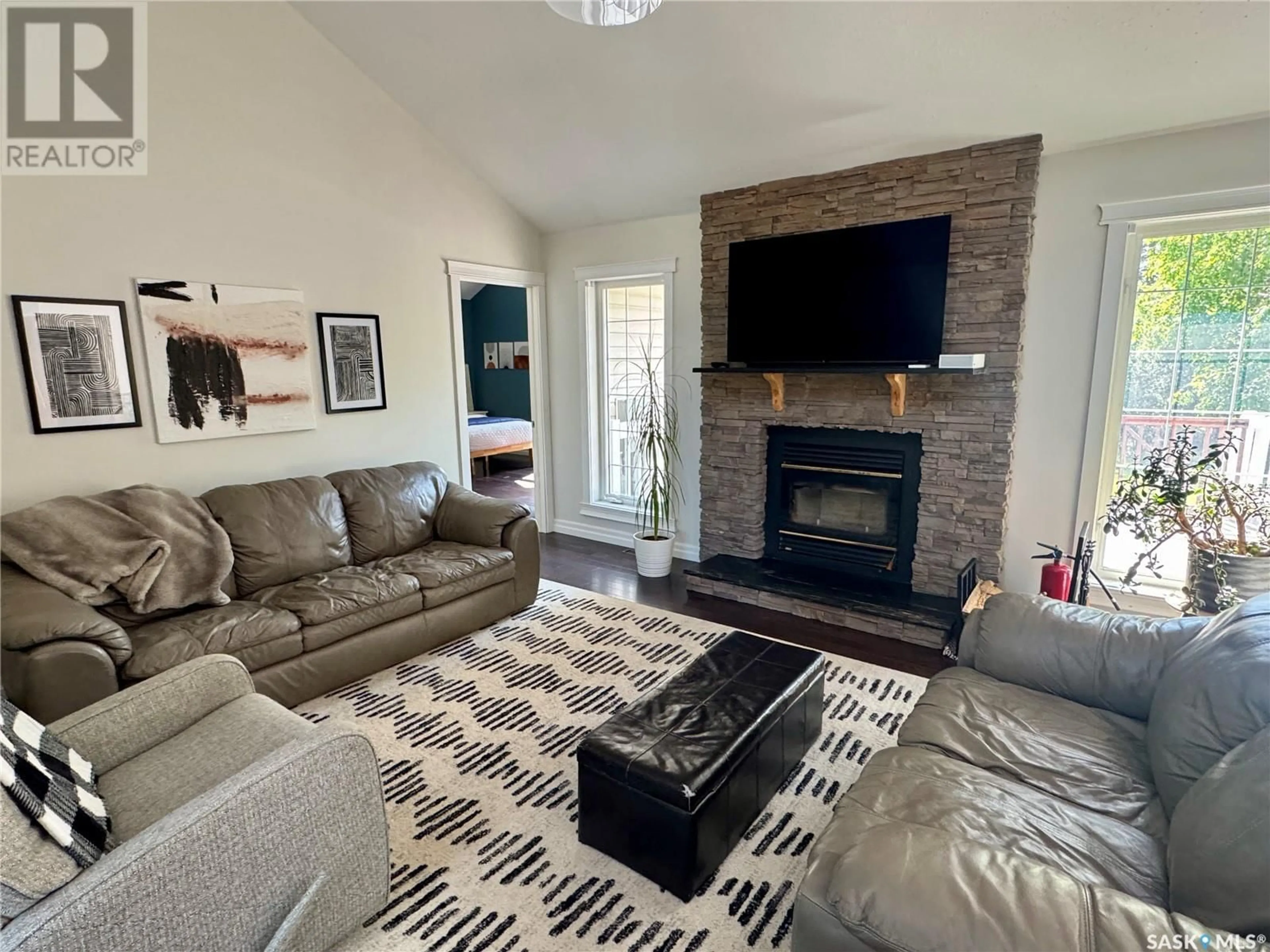 Living room with furniture, unknown for 936 THOMPSON CRESCENT, La Ronge Saskatchewan S0J1L0