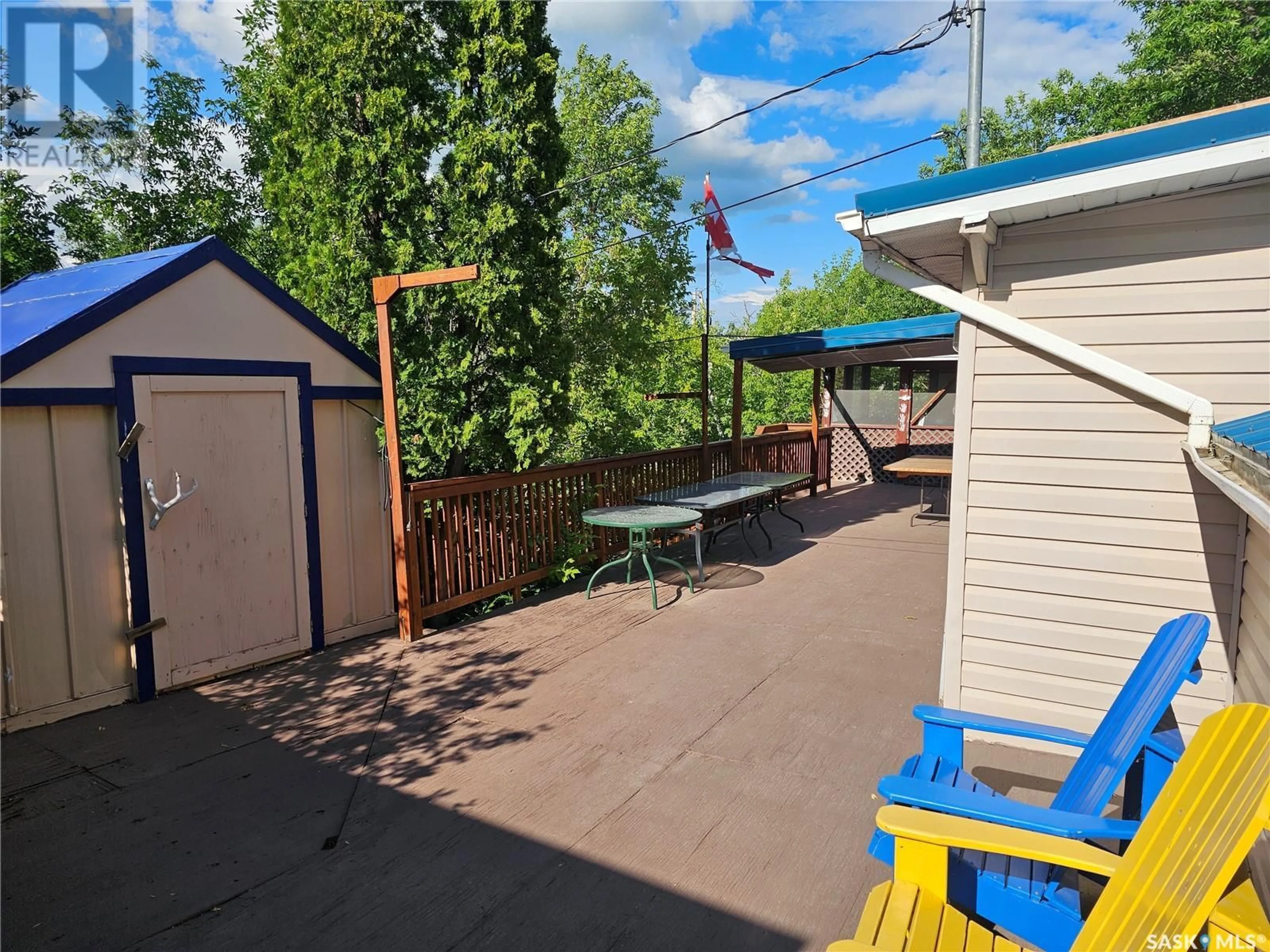 Patio, street for 108 BRIERE DRIVE, Regina Beach Saskatchewan S0G4C0