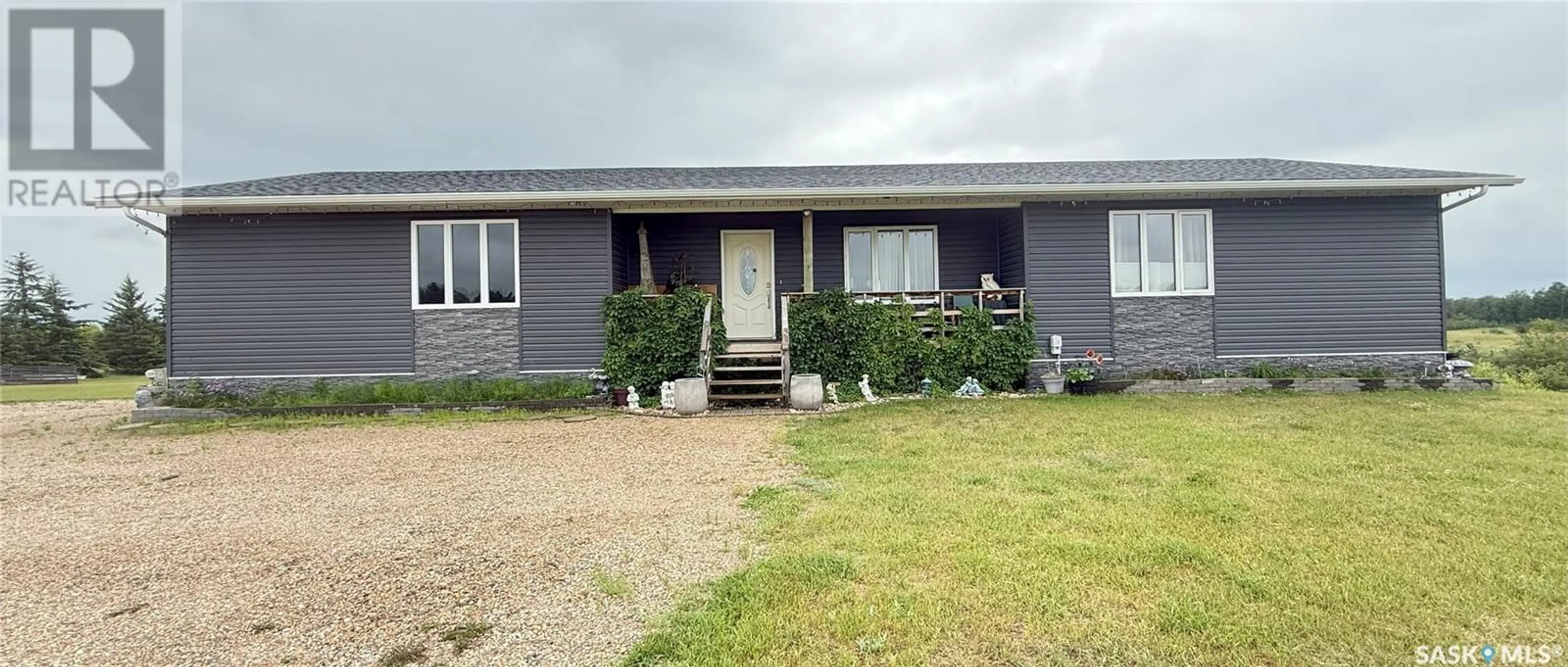 A pic from outside/outdoor area/front of a property/back of a property/a pic from drone, street for VERGARA ACREAGE, Preeceville Rm No. 334 Saskatchewan S0A3B0