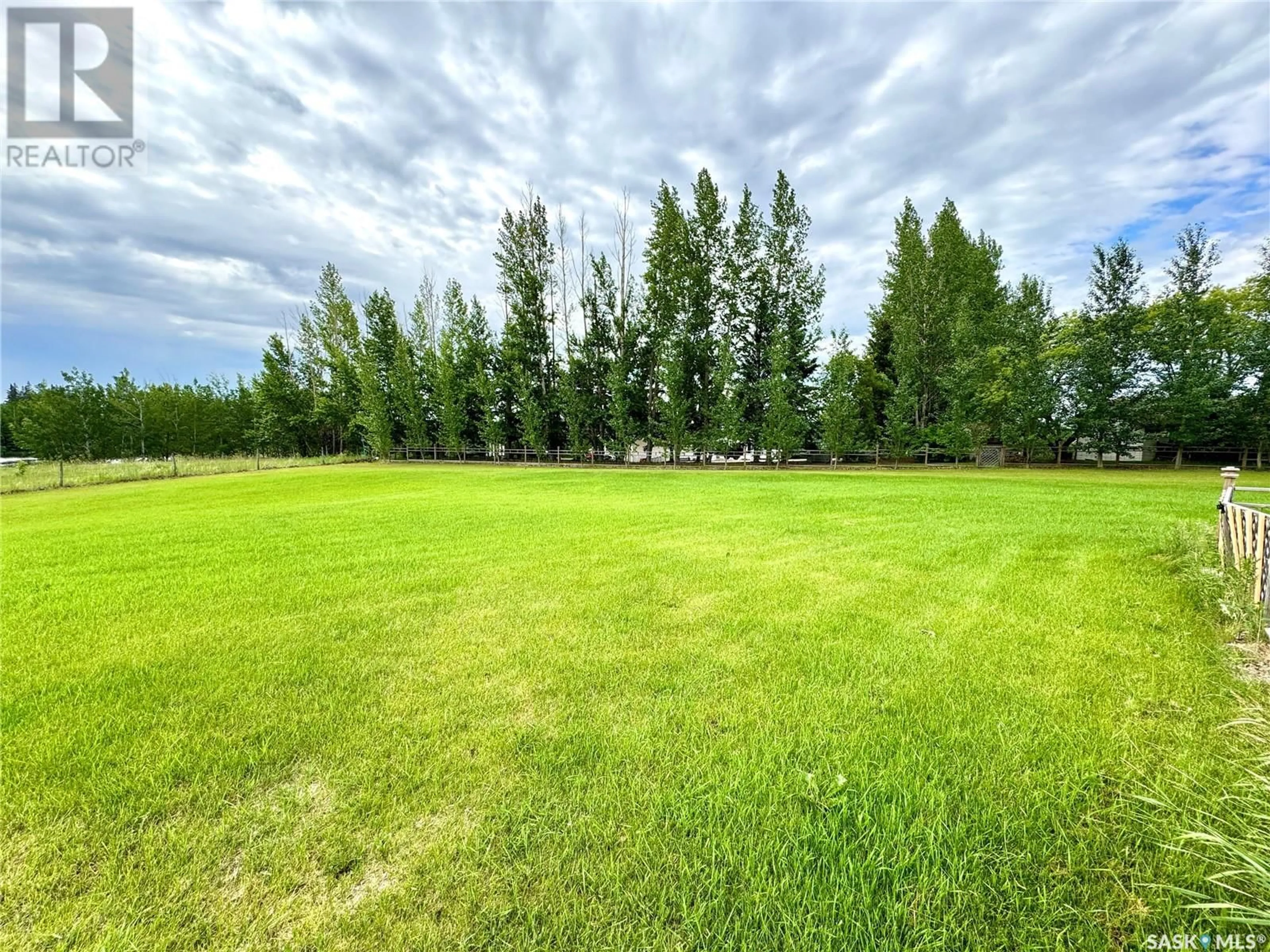 A pic from outside/outdoor area/front of a property/back of a property/a pic from drone, forest/trees view for 305 EVERGREEN PLACE, Turtleford Saskatchewan S0M2Y0