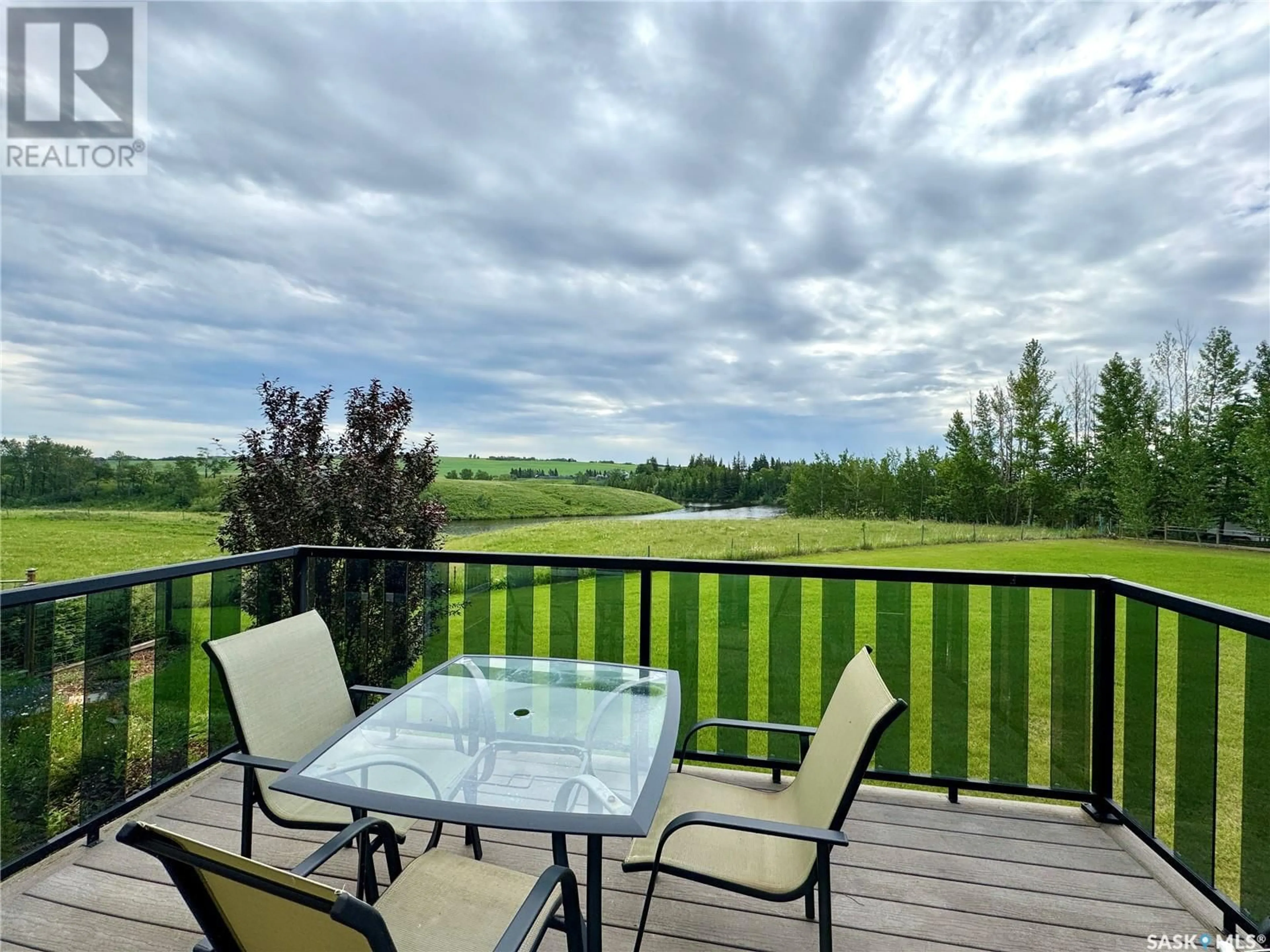 Patio, water/lake/river/ocean view for 305 EVERGREEN PLACE, Turtleford Saskatchewan S0M2Y0